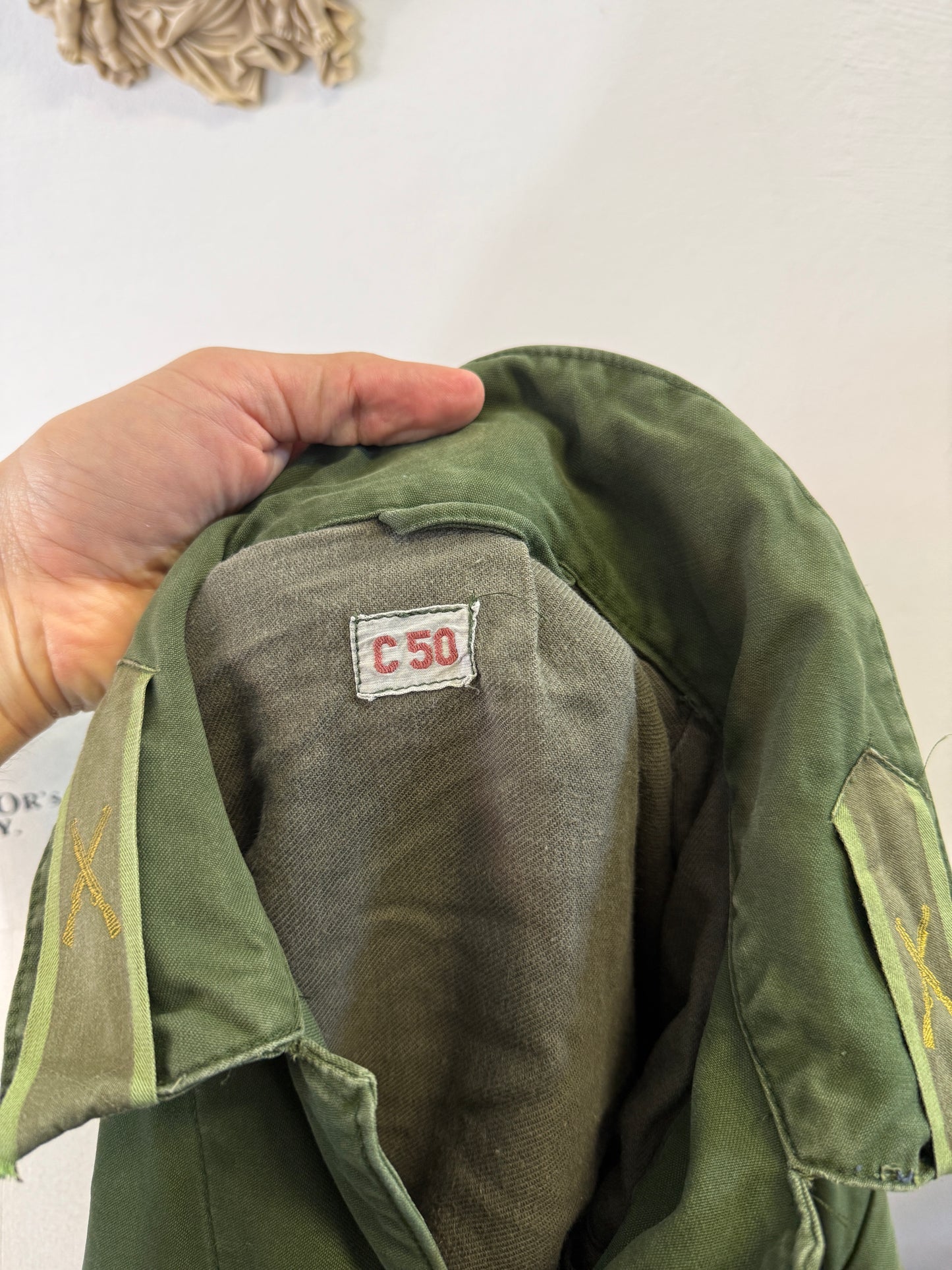 Vintage 70’s Swedish Army Jacket “M/L”