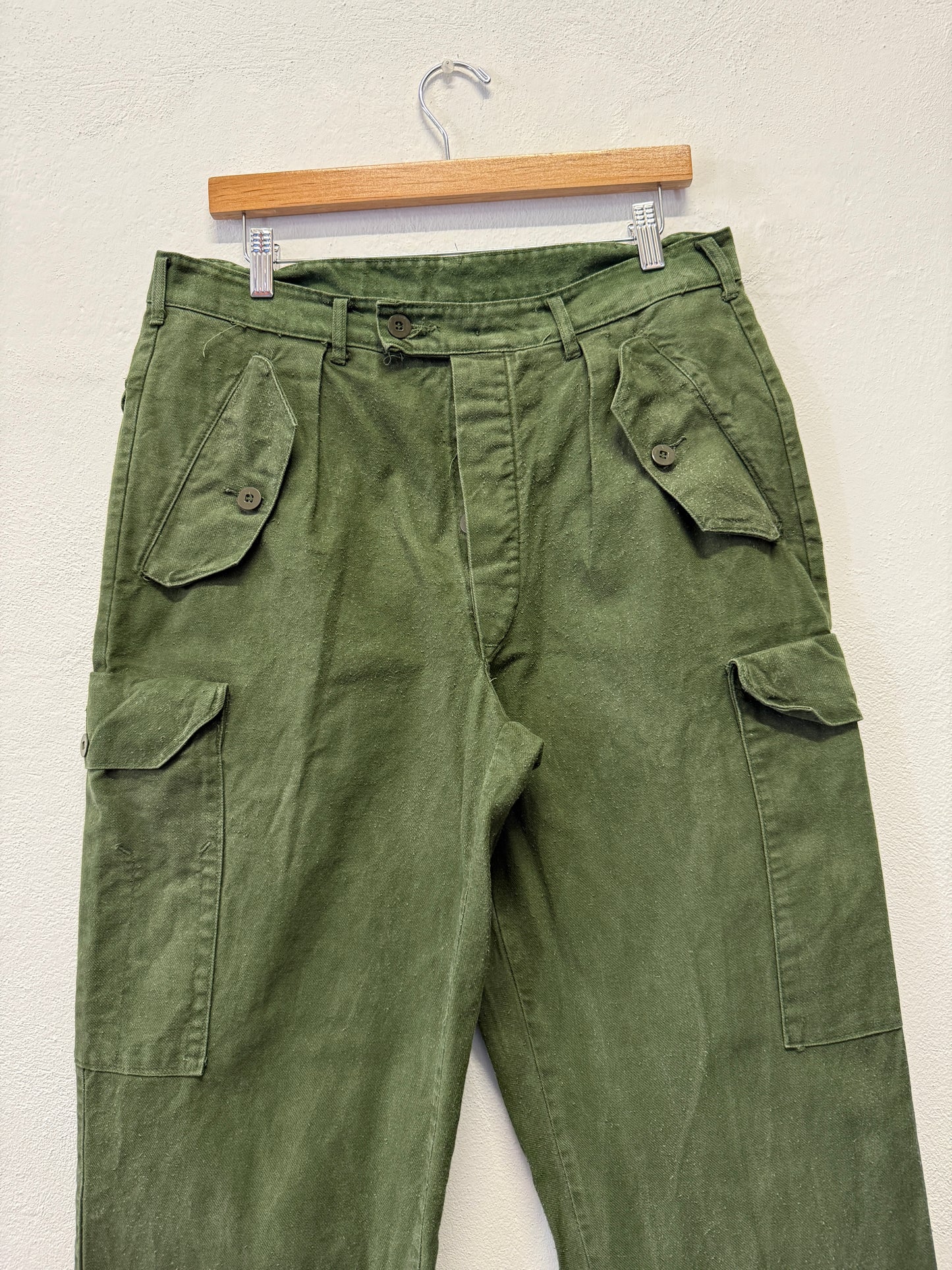 Vintage Swedish Army Fatigue Pants “W34”