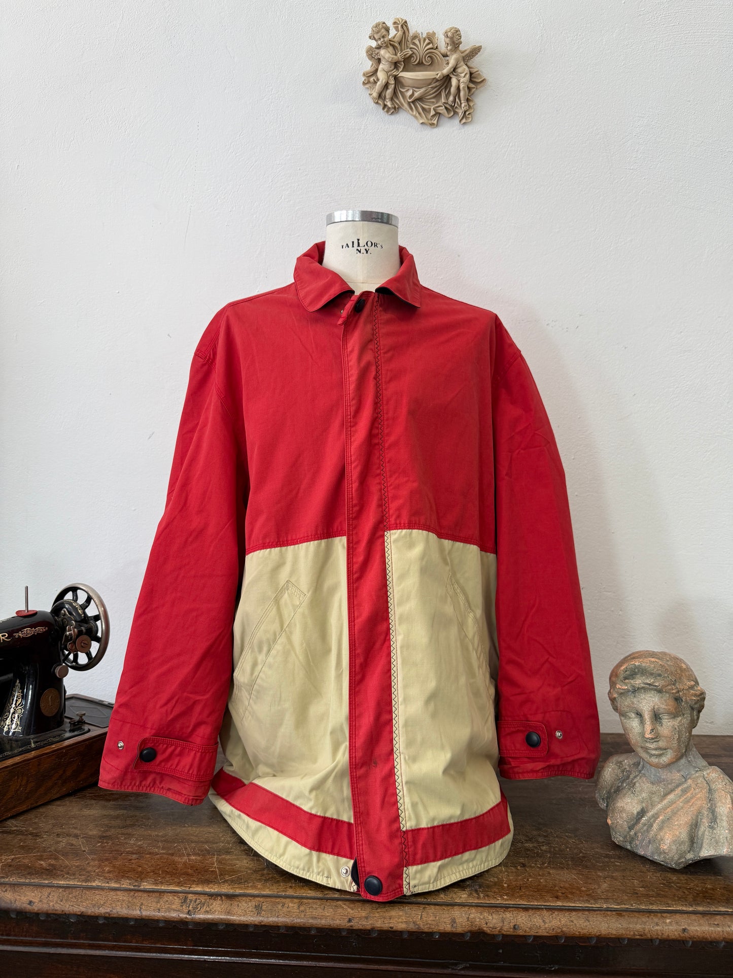 Vintage Reversible Boat Jacket “XXL”