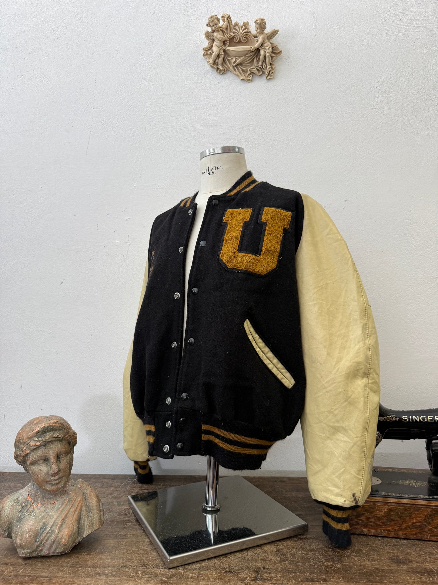 Vintage Varsity Jacket Made in Usa “XL”