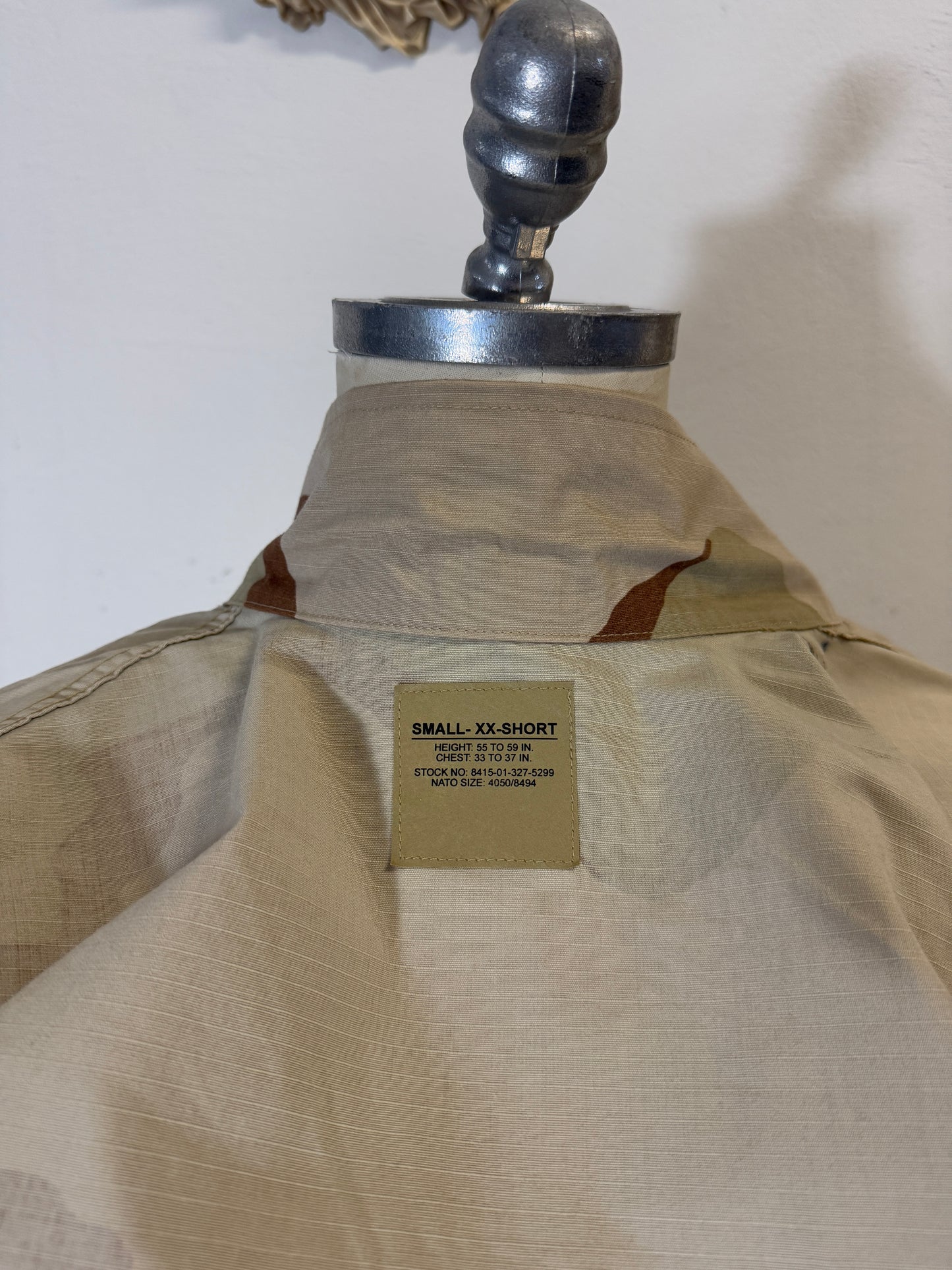 Deadstock Desert Camo Jacket Us Army Ripstop “XS/S”