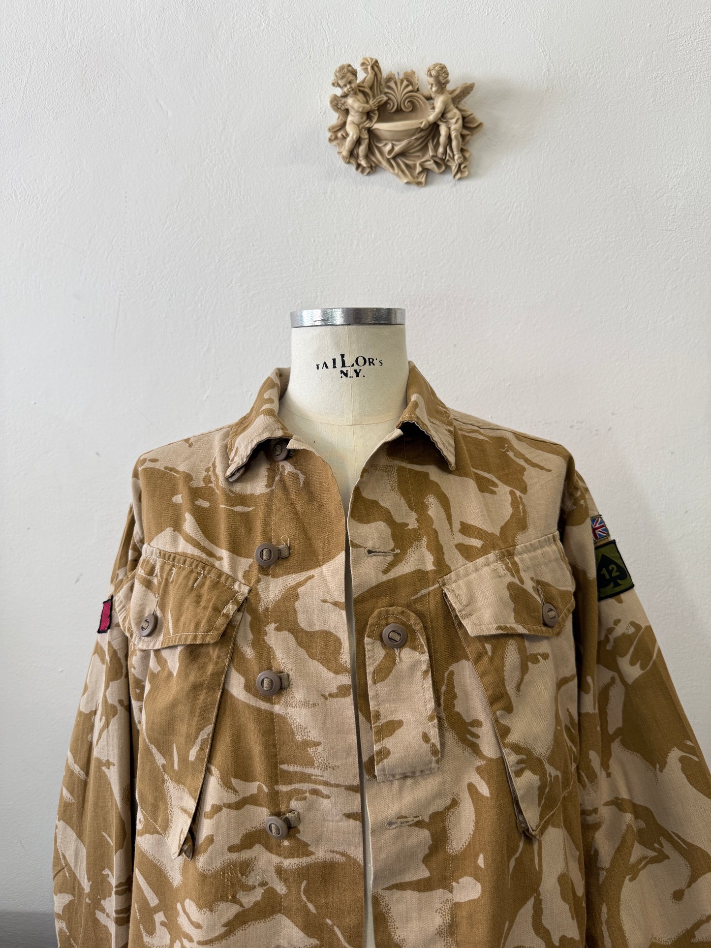 Vintage Jacket Combat Tropical Desert DPM “L/XL”