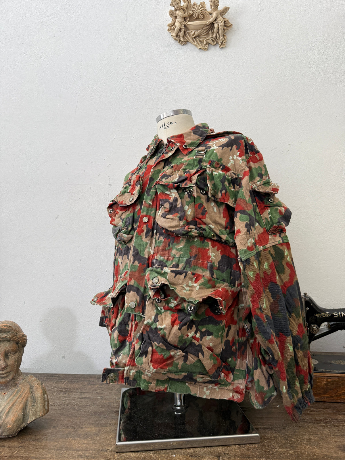 Vintage Swiss Army Camo Jacket M70 “L/XL”