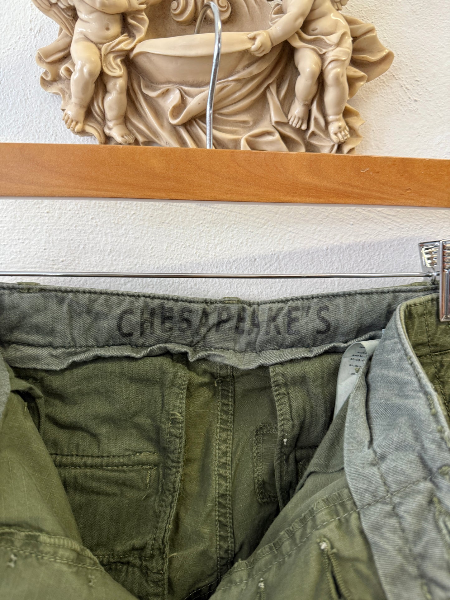 Cargo Short Barras Military Green - Chesapeakes