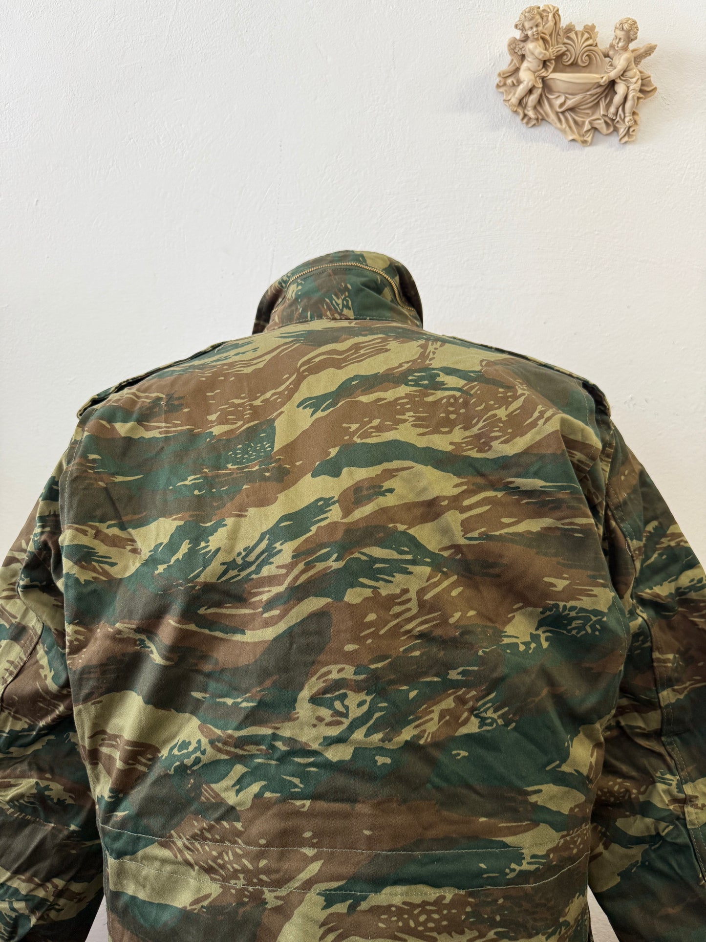 Vintage Greek Army Field Jacket M65 With Liner “L”