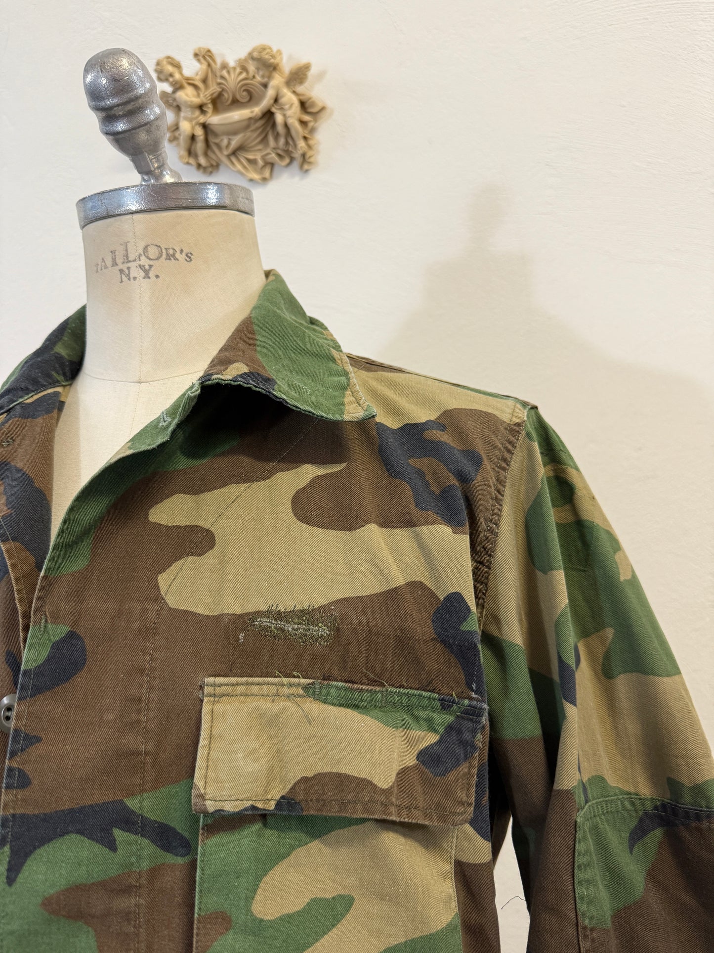Vintage Woodland Jacket Us Army “M”