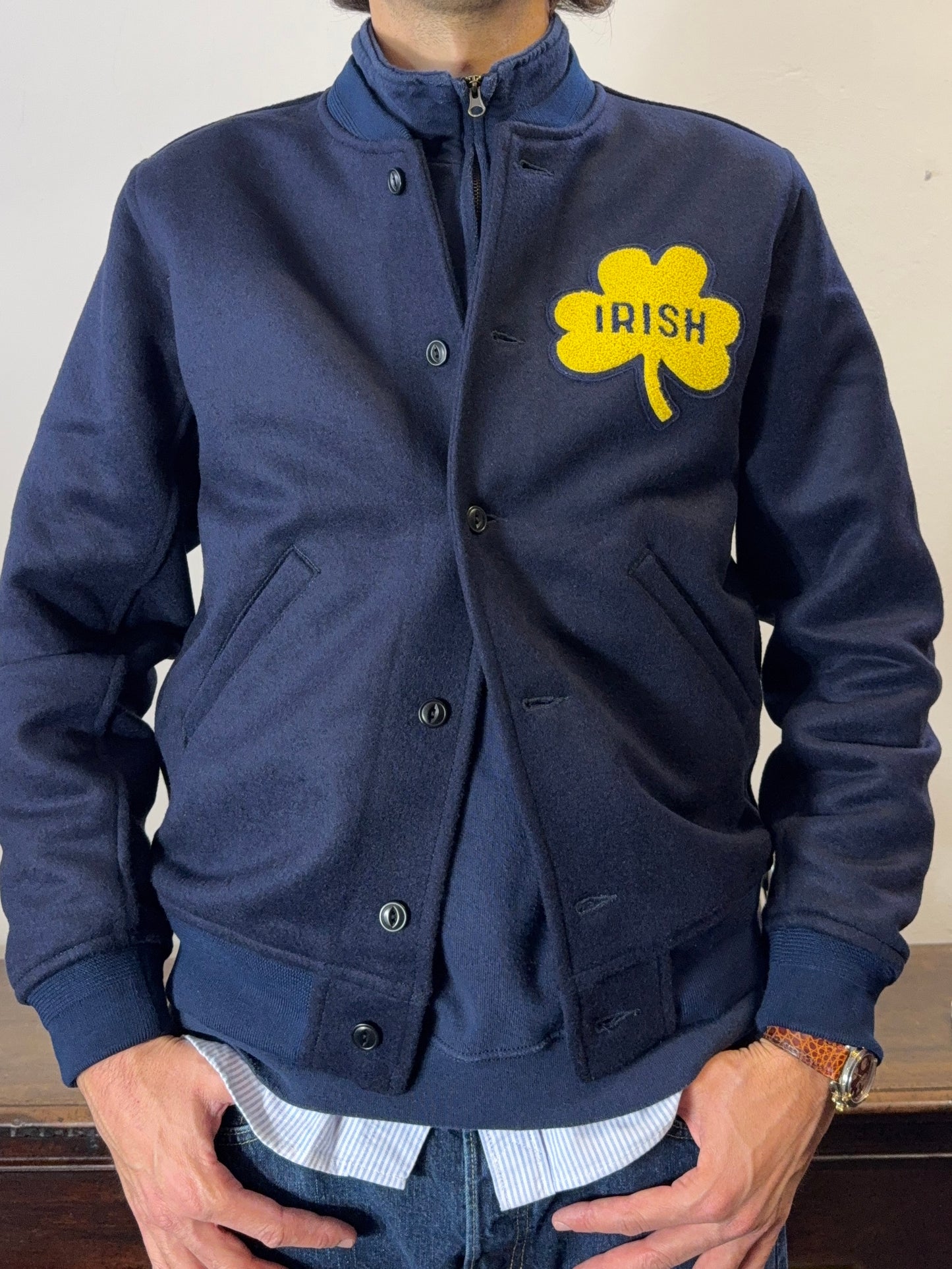 Chesapeake’s Notre Dame Stadium Jacket Wool