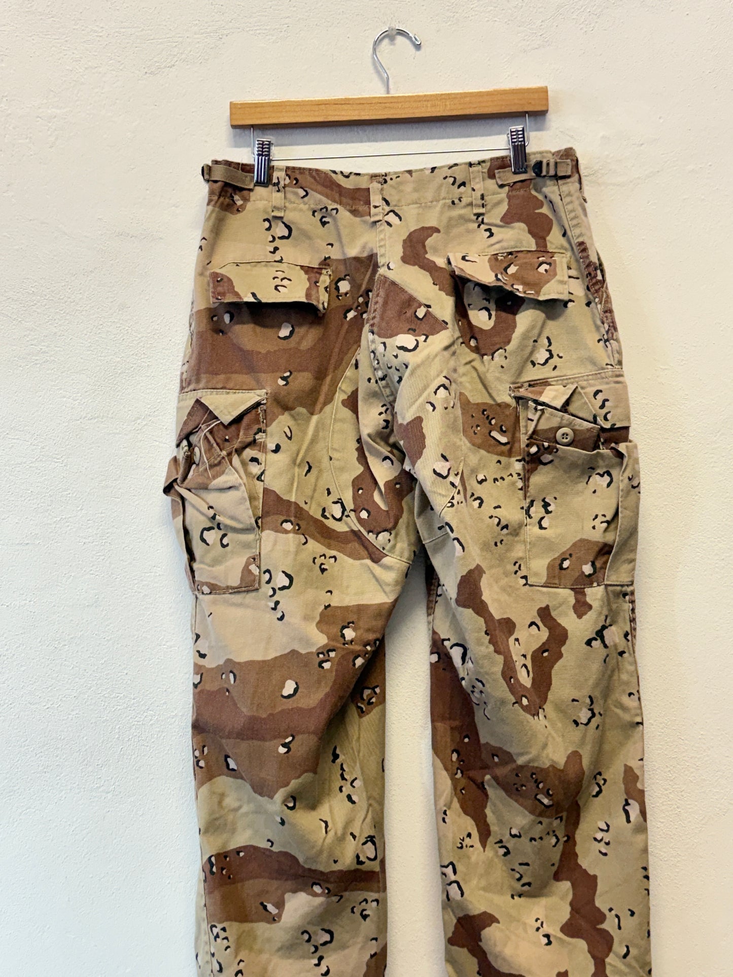 Vintage Desert Chocolate Cargo Pants Us Army “W33”