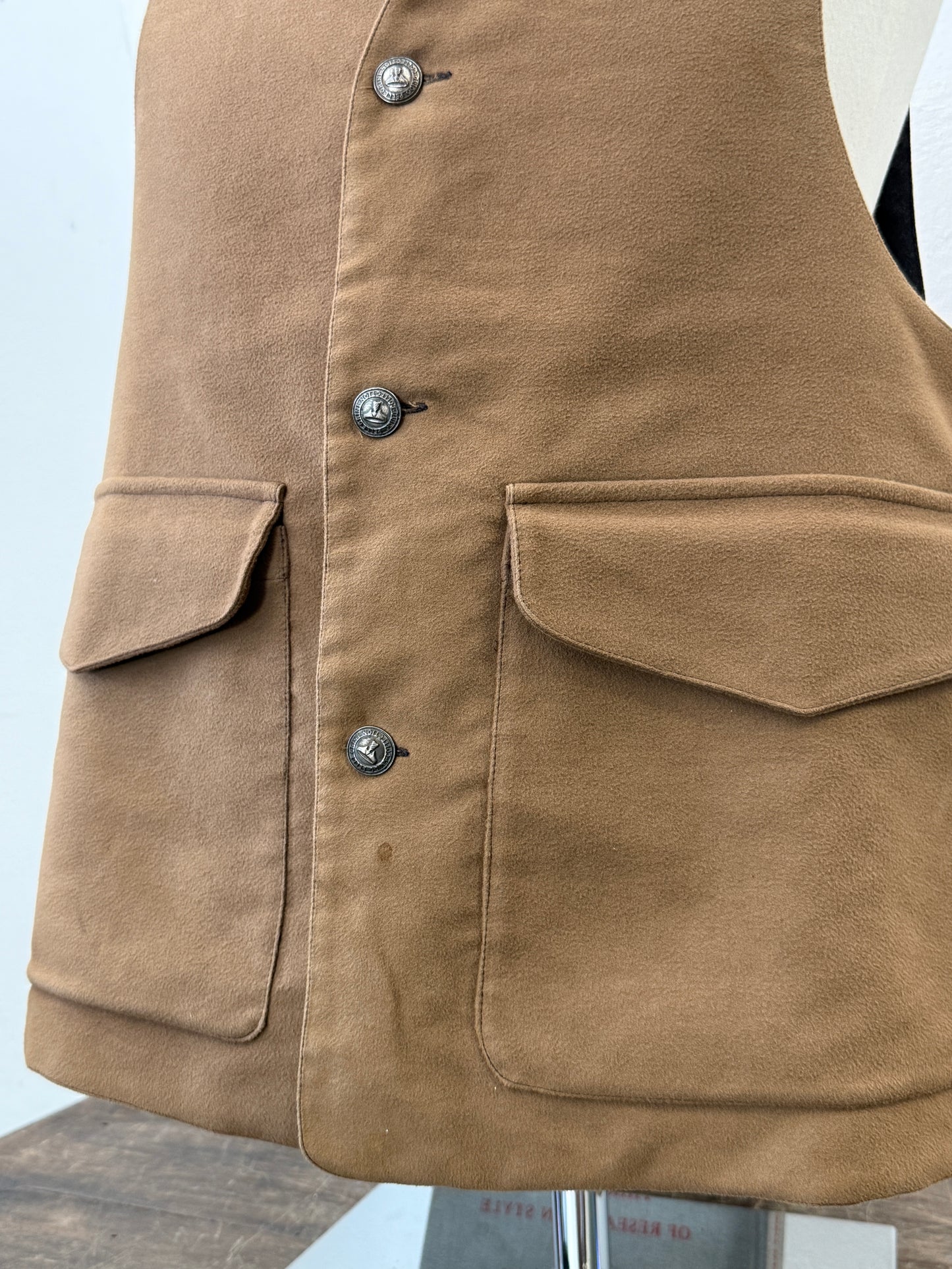 Vintage Reversible Guido Pellegrini Vest “XL”