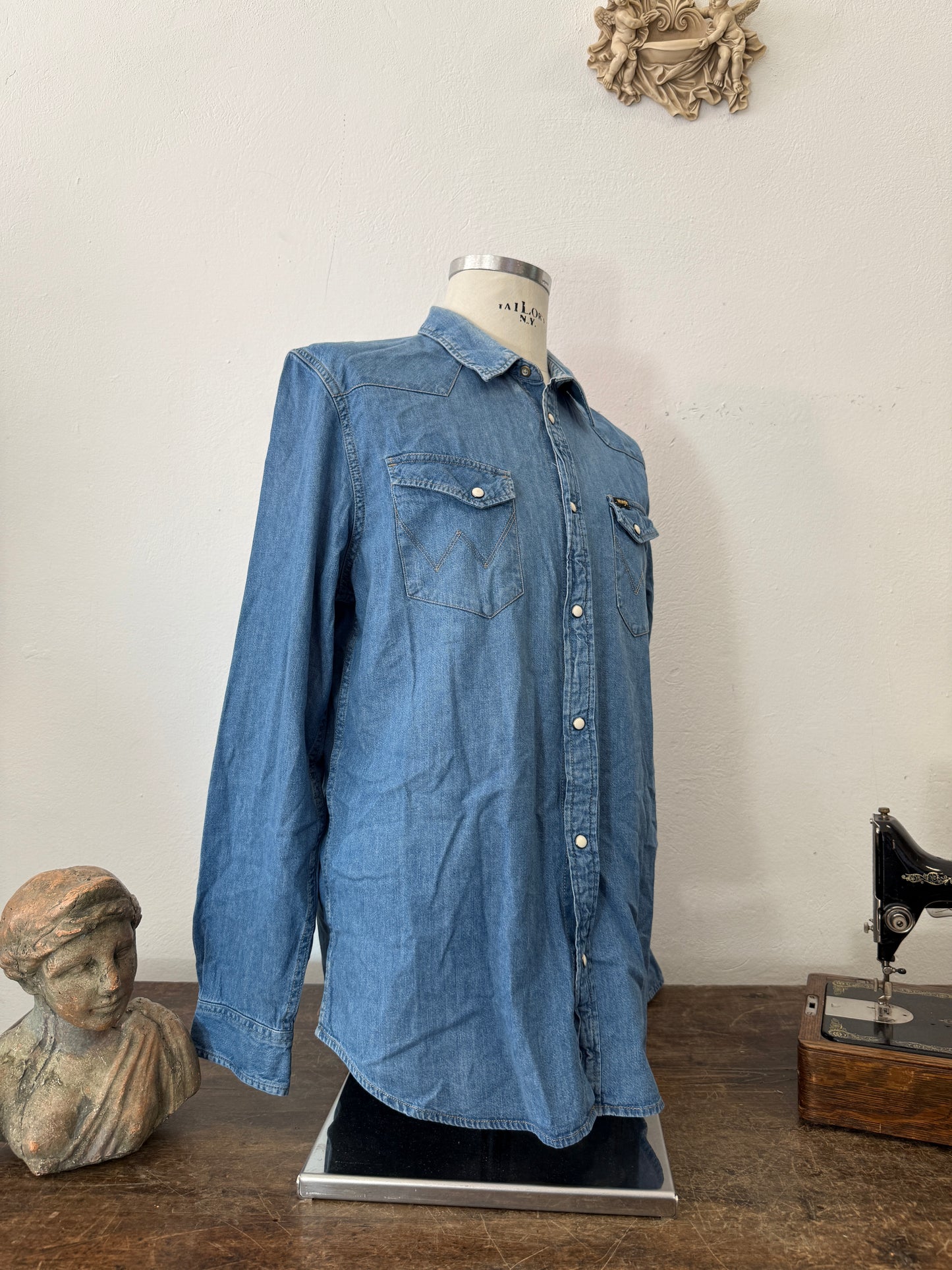 Vintage Wrangler Denim Shirt “XL”