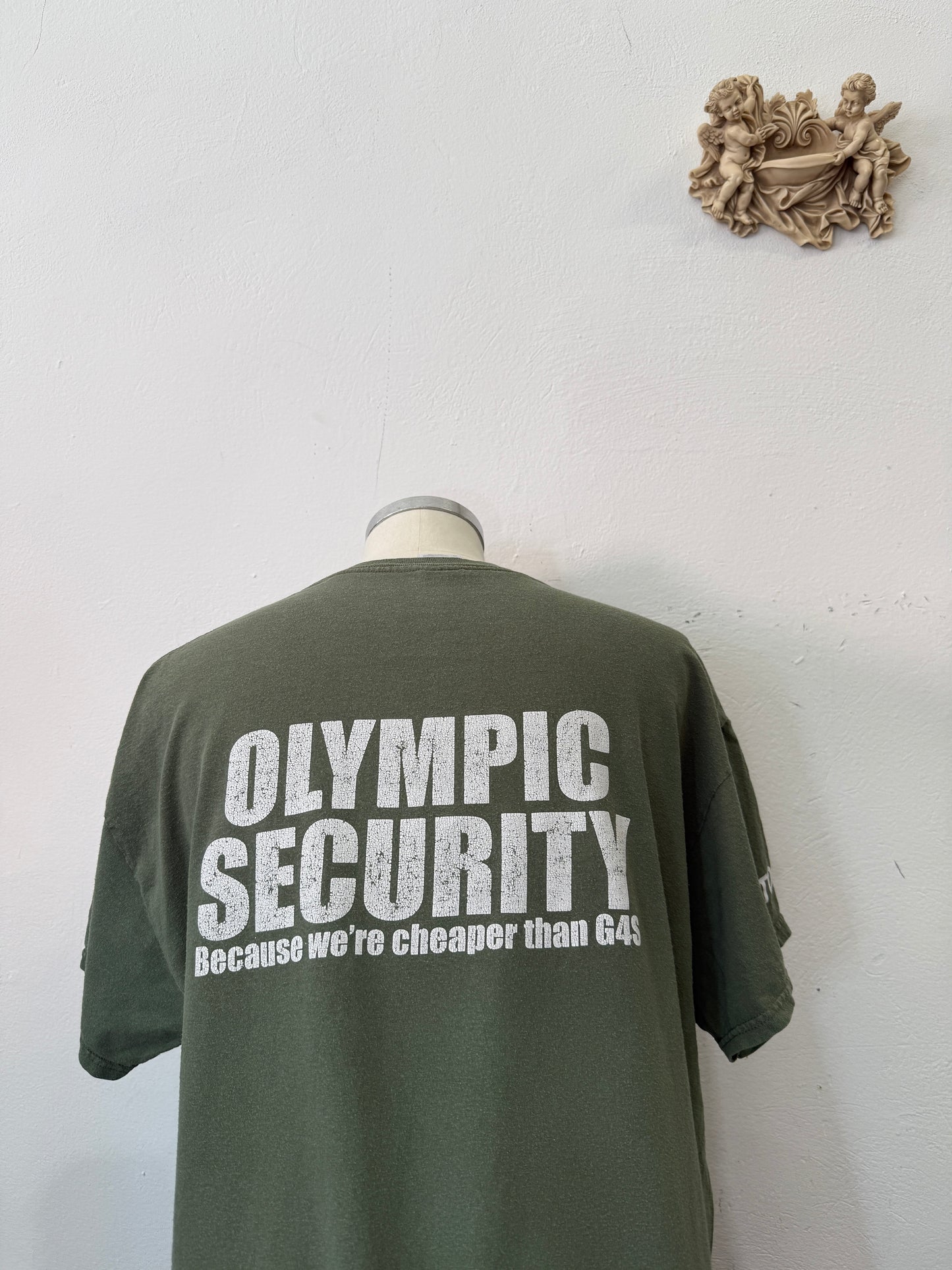 Vintage Olympic Security Tee “XL”