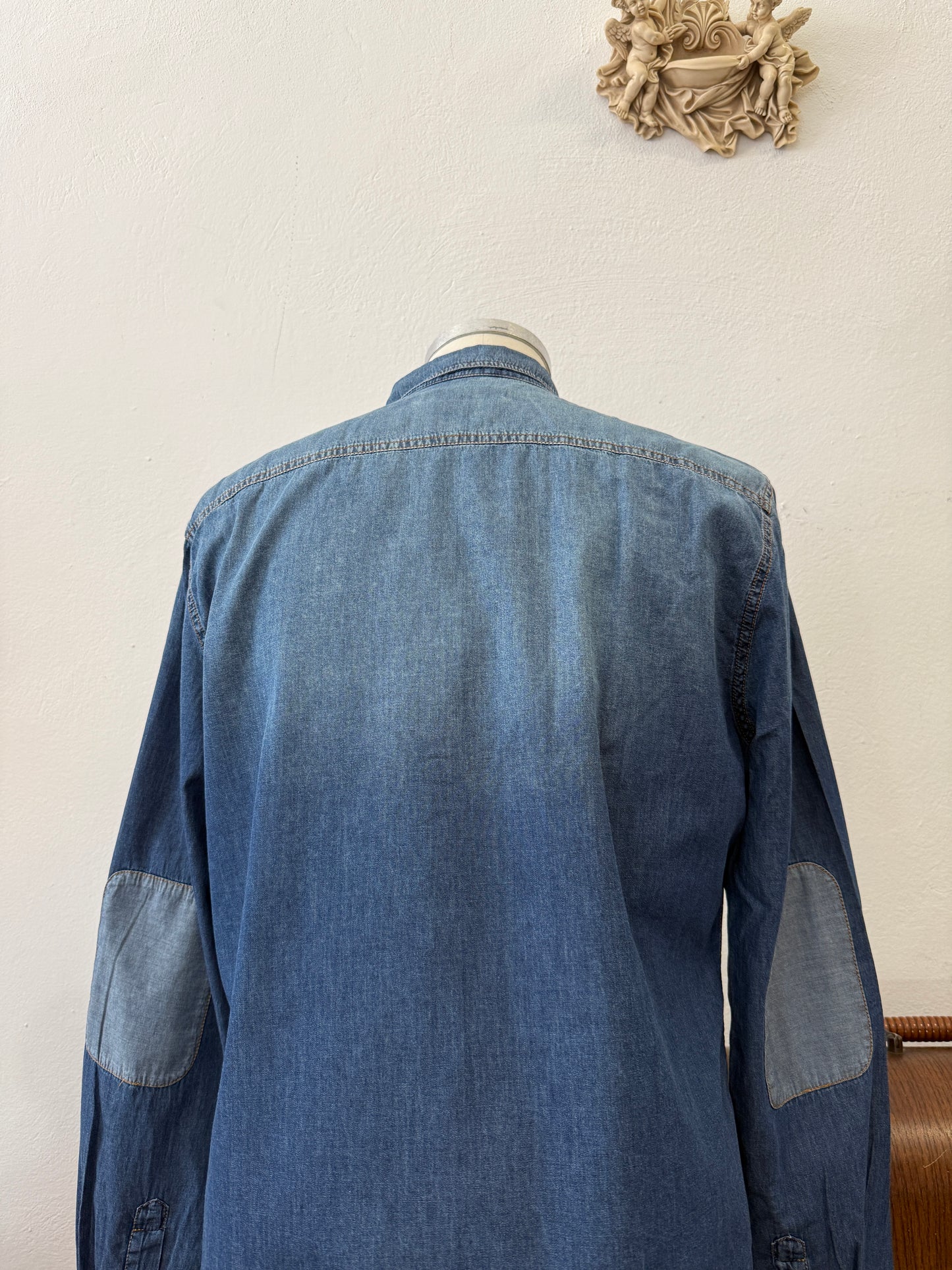 Western “Jeckerson” Denim Shirt - XS, S, M, L