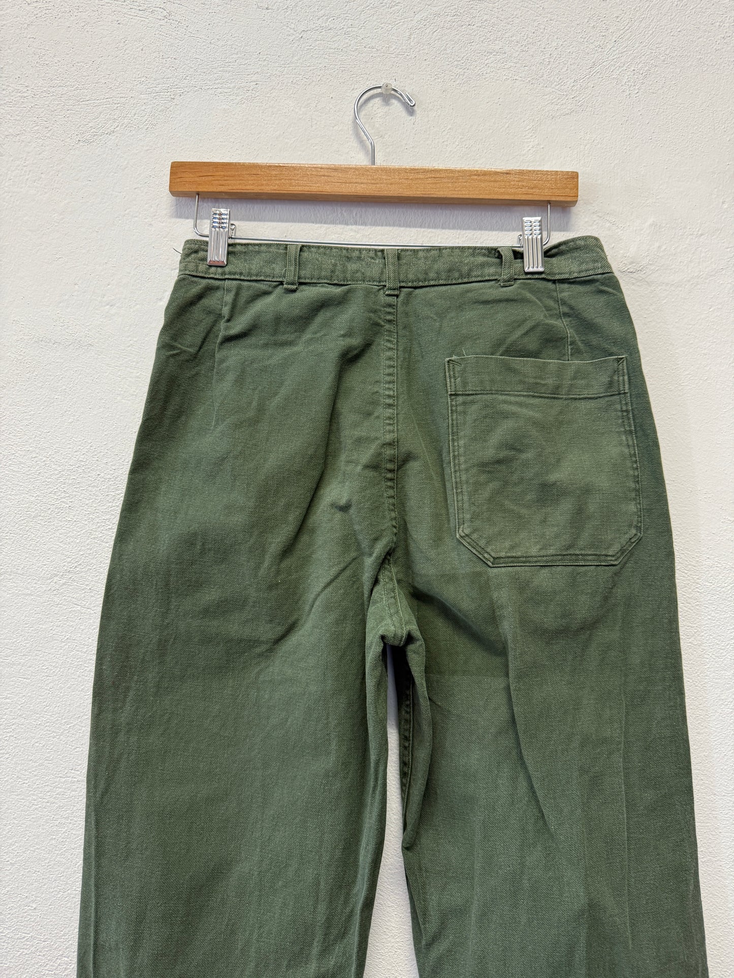 Vintage Swedish Army Fatigue Pants “W28”