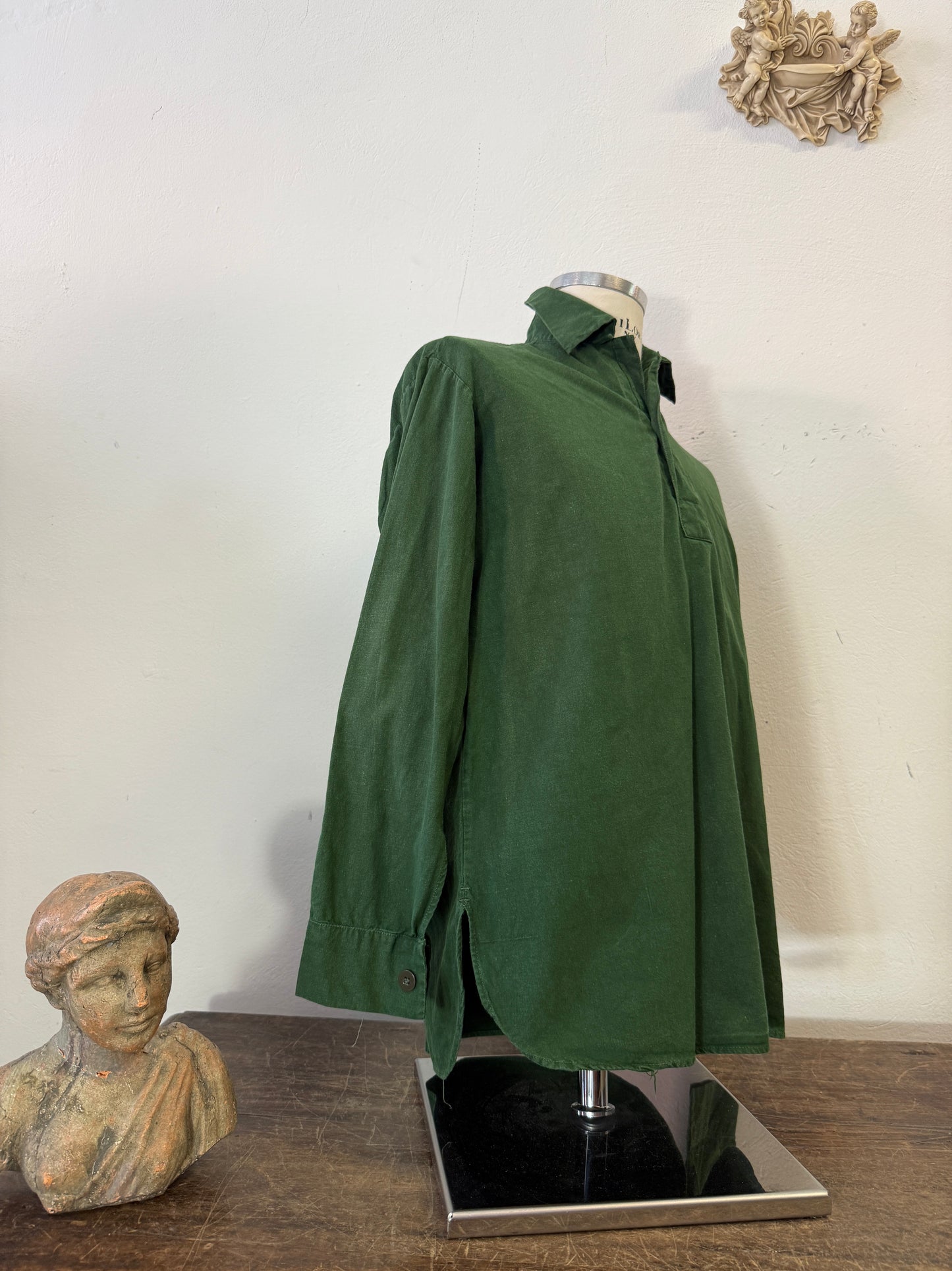 Vintage 80’s Swedish Army Shirt “M”