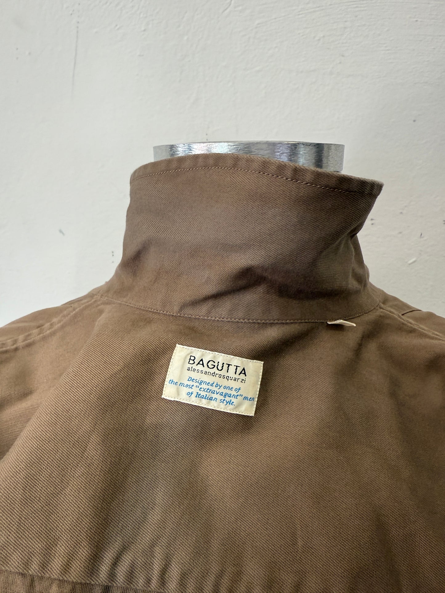BAGUTTA - Classic Cotton Sahariana Jacket “M”