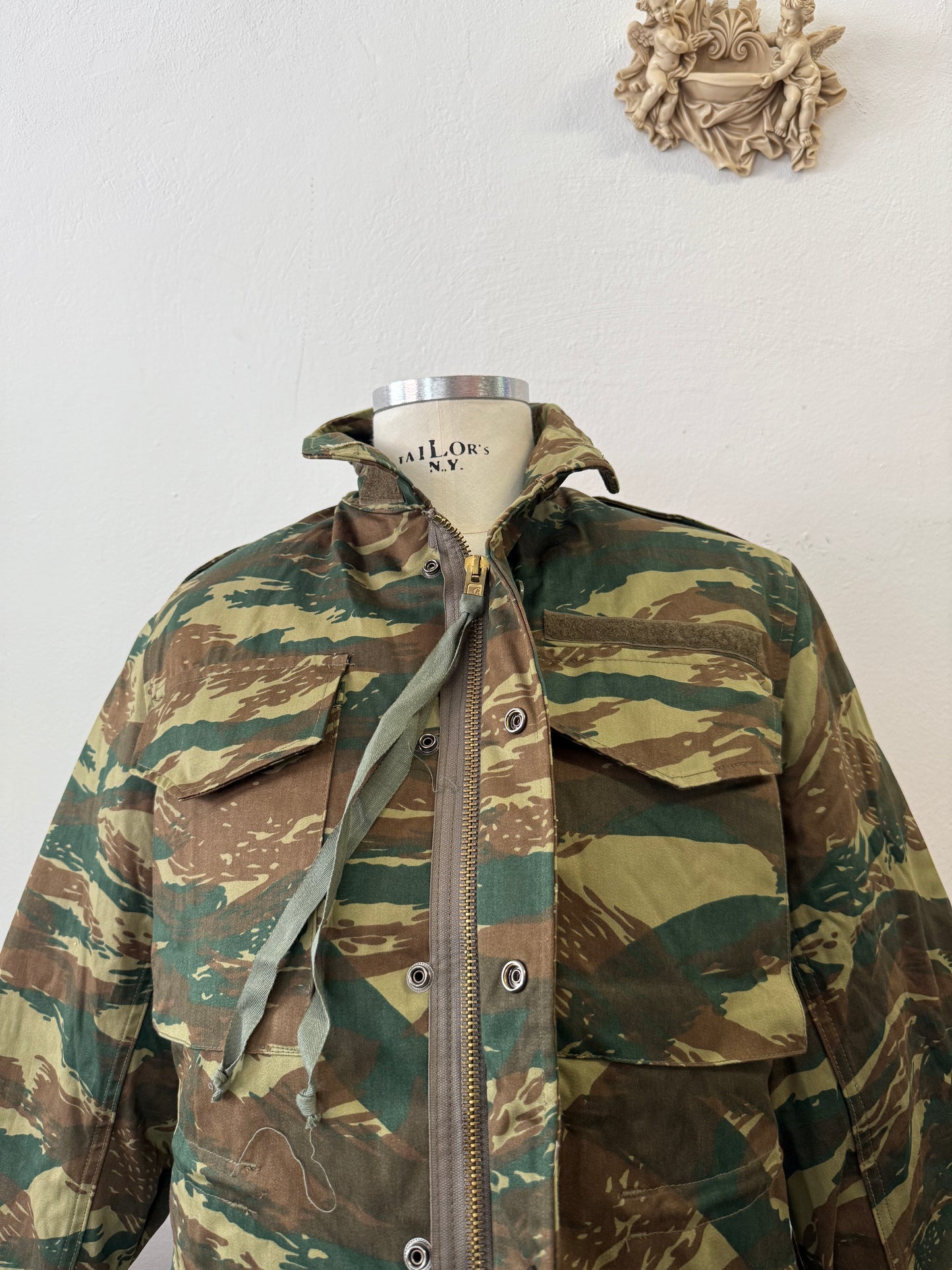 Vintage Greek Army Field Jacket M65 With Liner “M”
