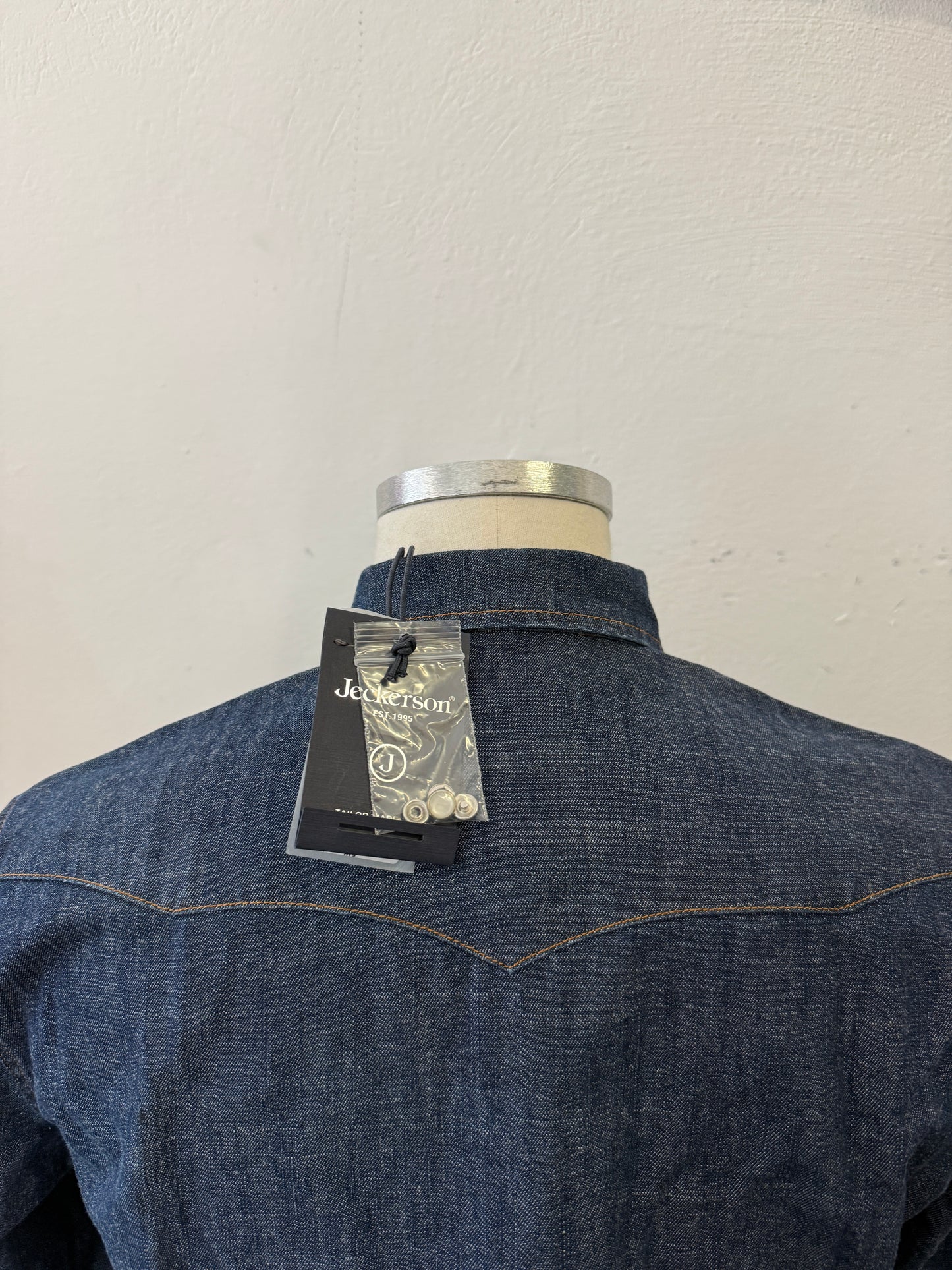 Western “Jeckerson” Denim Shirt - XS, M