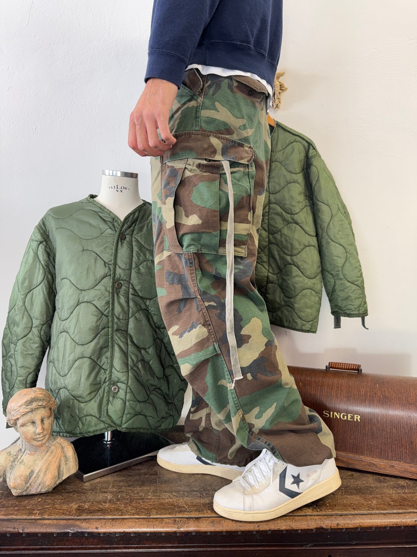 Vintage 80’s Woodland Cargo Pants M65 US Army “W34”