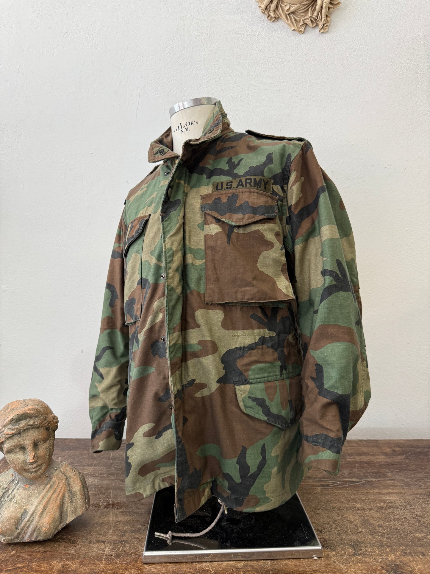 Vintage Woodland Field Jacket M65 Us Army “M”