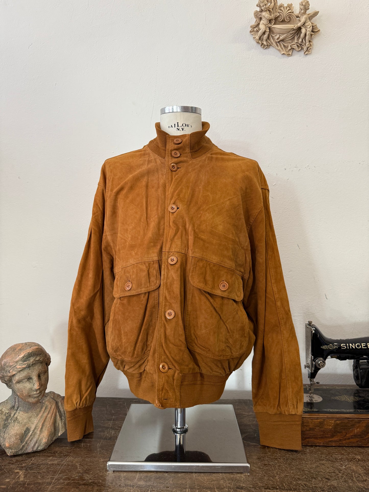 Vintage Suede Jacket “XL”