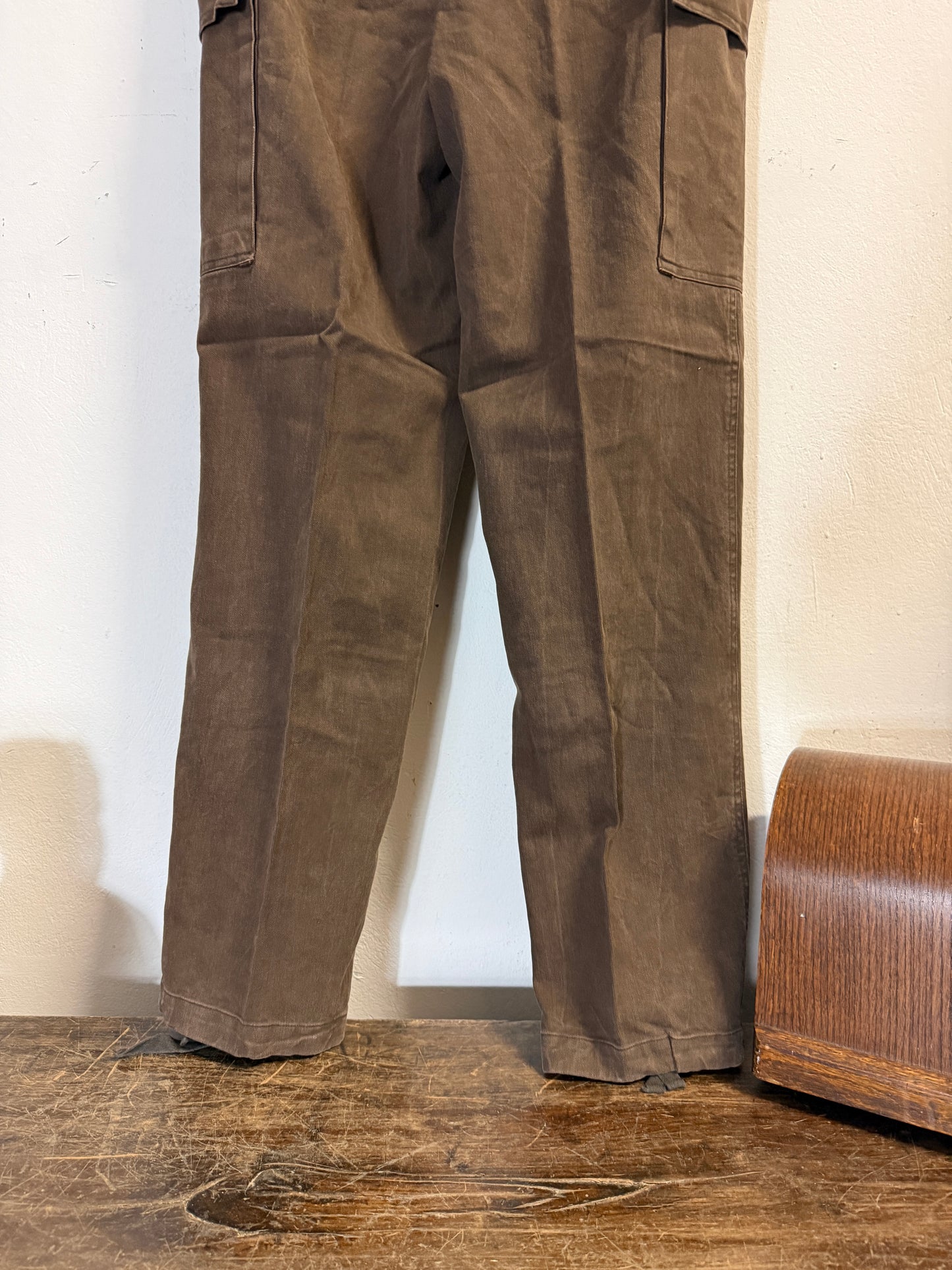 Vintage 80’s German Army Moleskin Cargo Pants “W33”