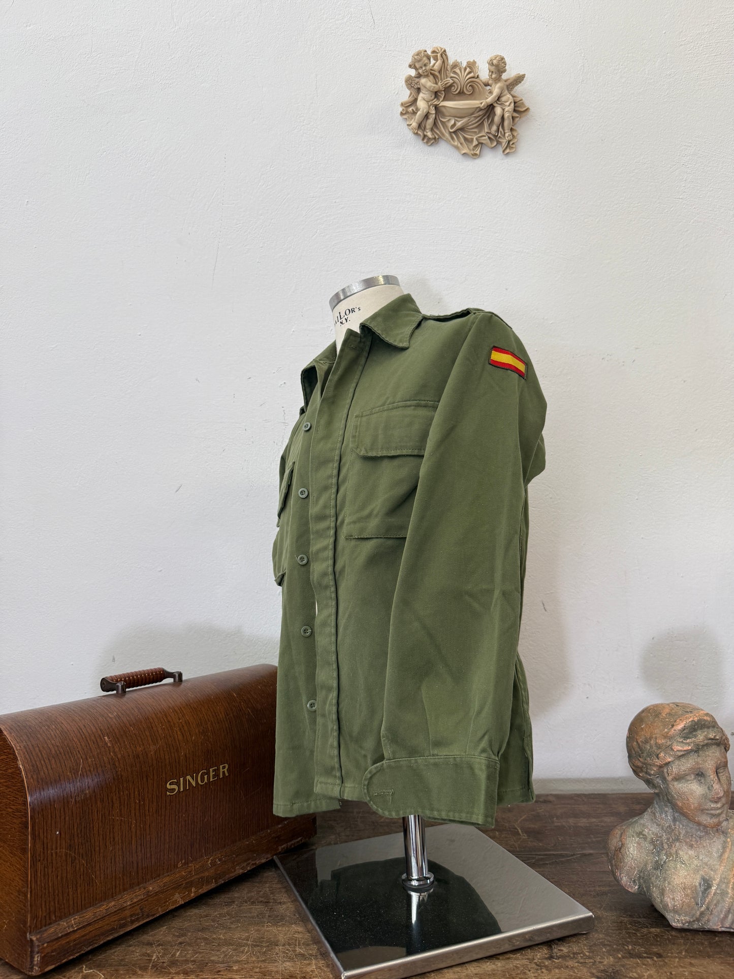 Vintage Spanish Army Shirt “M”
