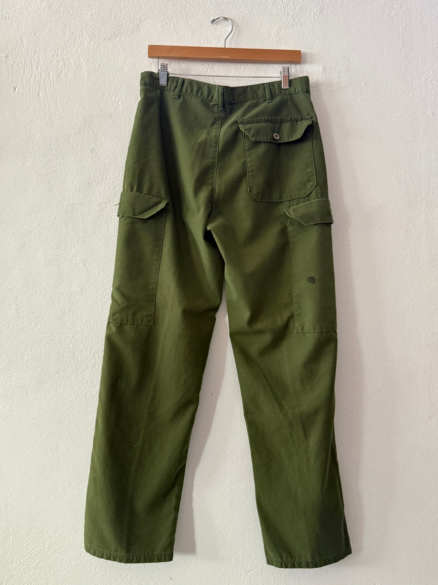 Vintage Swedish Army Fatigue Pants “W32”