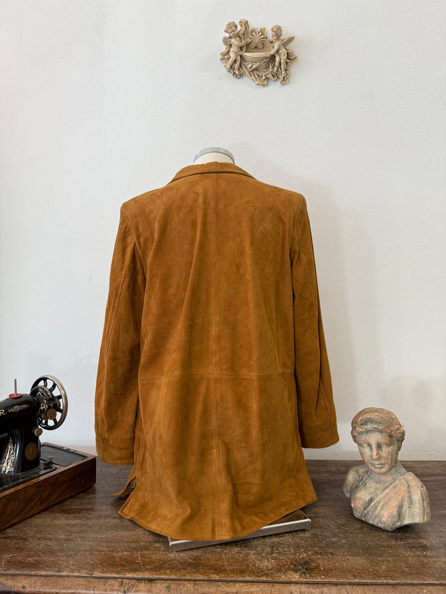 Vintage Woman Suede Jacket “M/L”