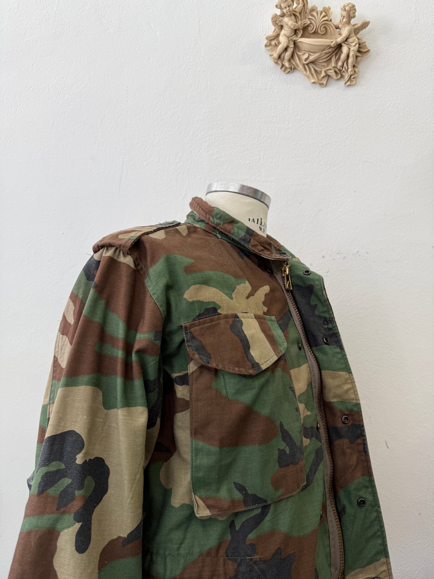 Vintage Woodland Field Jacket M65 Us Army “S”