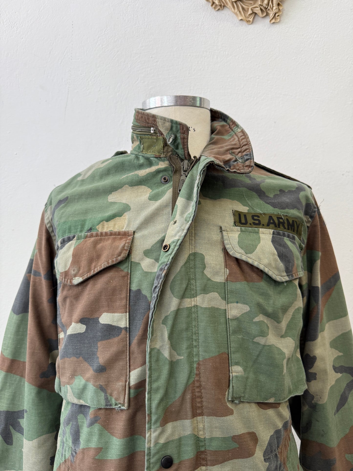 Vintage Woodland Field Jacket M65 Us Army “M”
