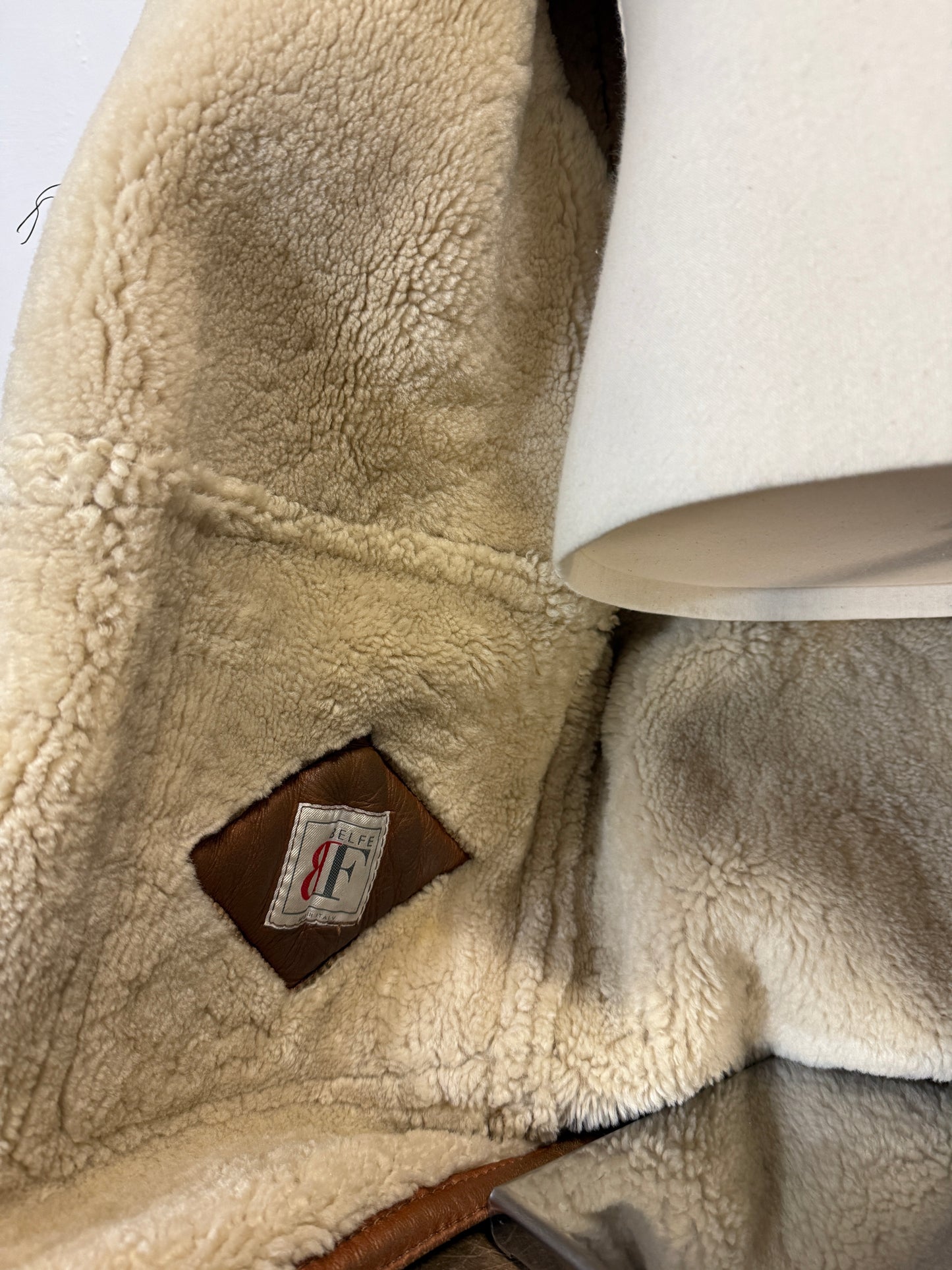Vintage 80’s Shearling Jacket “XL”