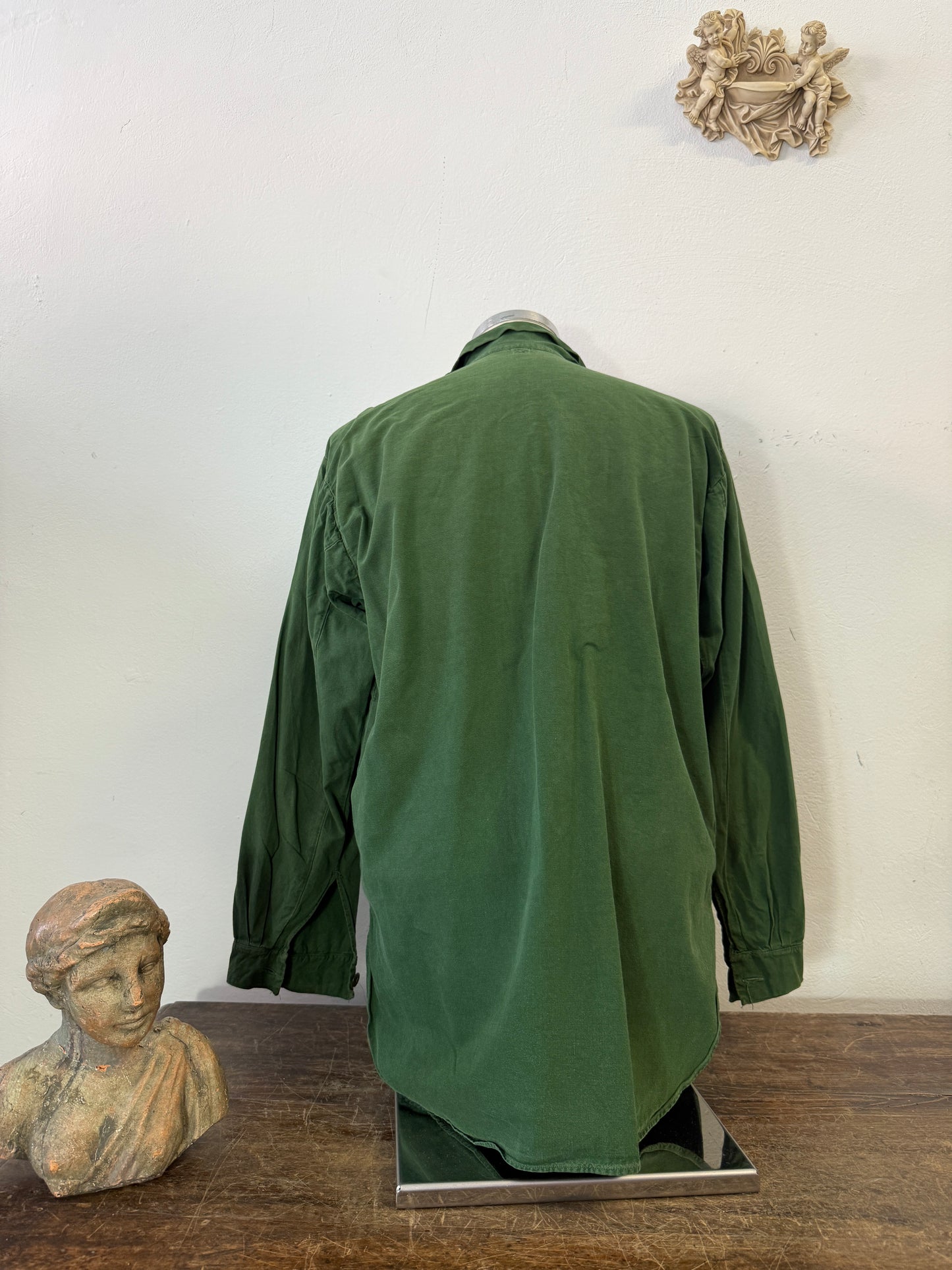 Vintage 80’s Swedish Army Shirt “L”