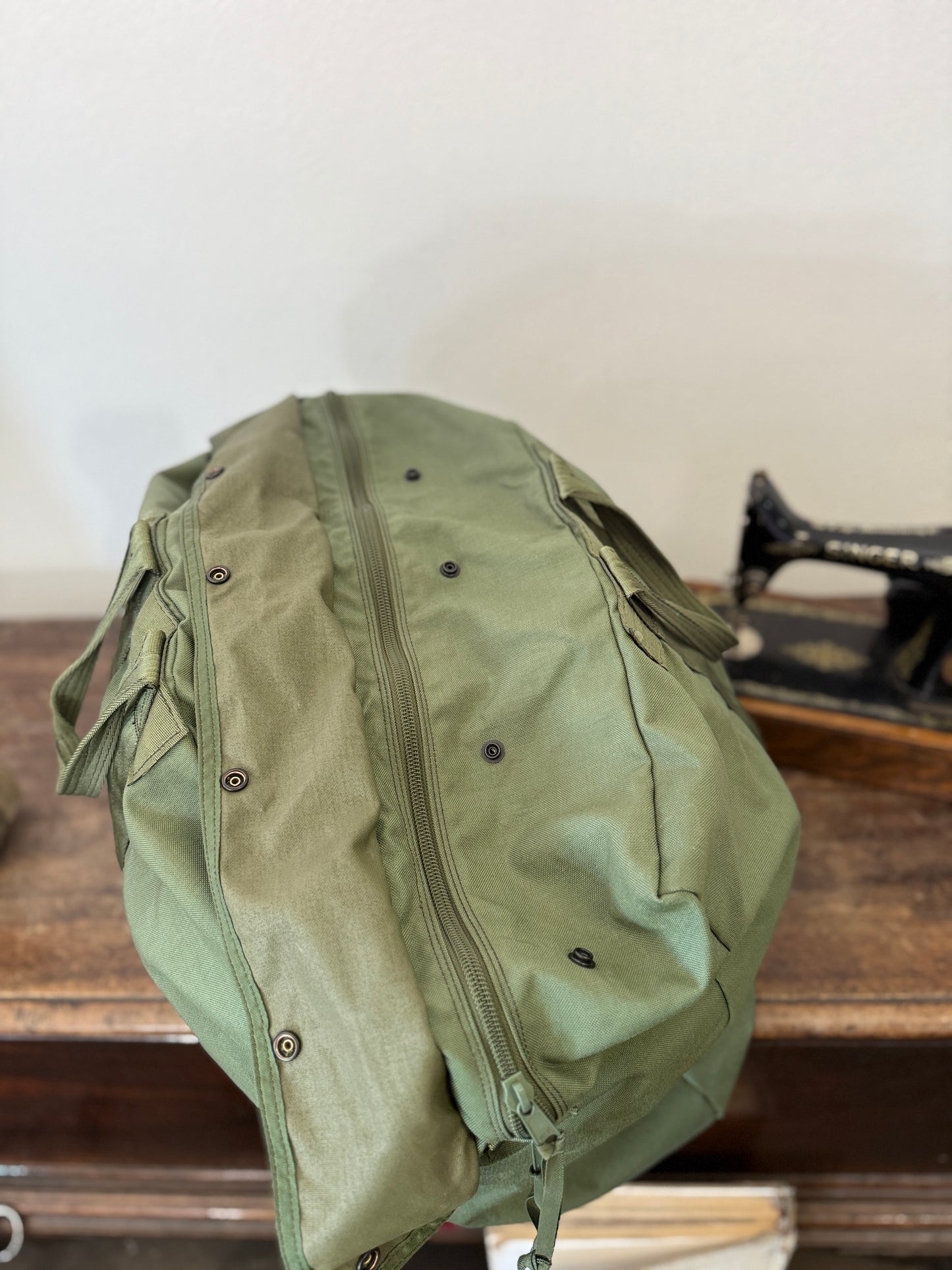 Vintage Nylon Us Flyers Kit Bag