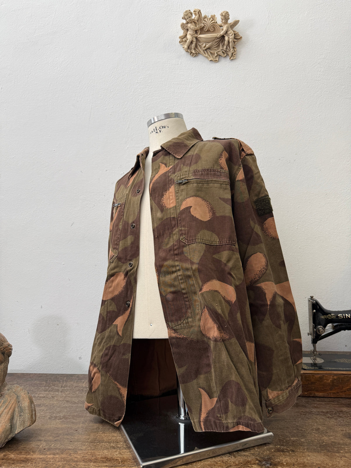Vintage Hungarian Army Camo Jacket “L”