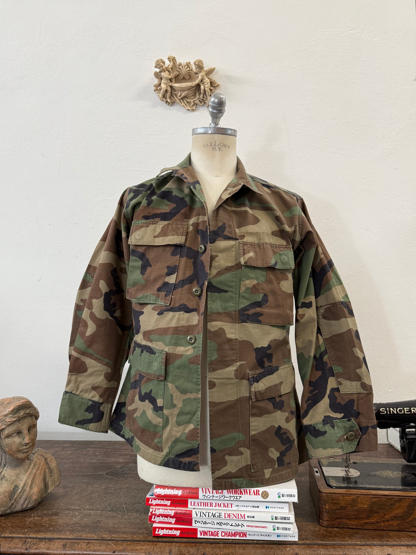 Vintage Woodland Jacket Us Army “S/M”