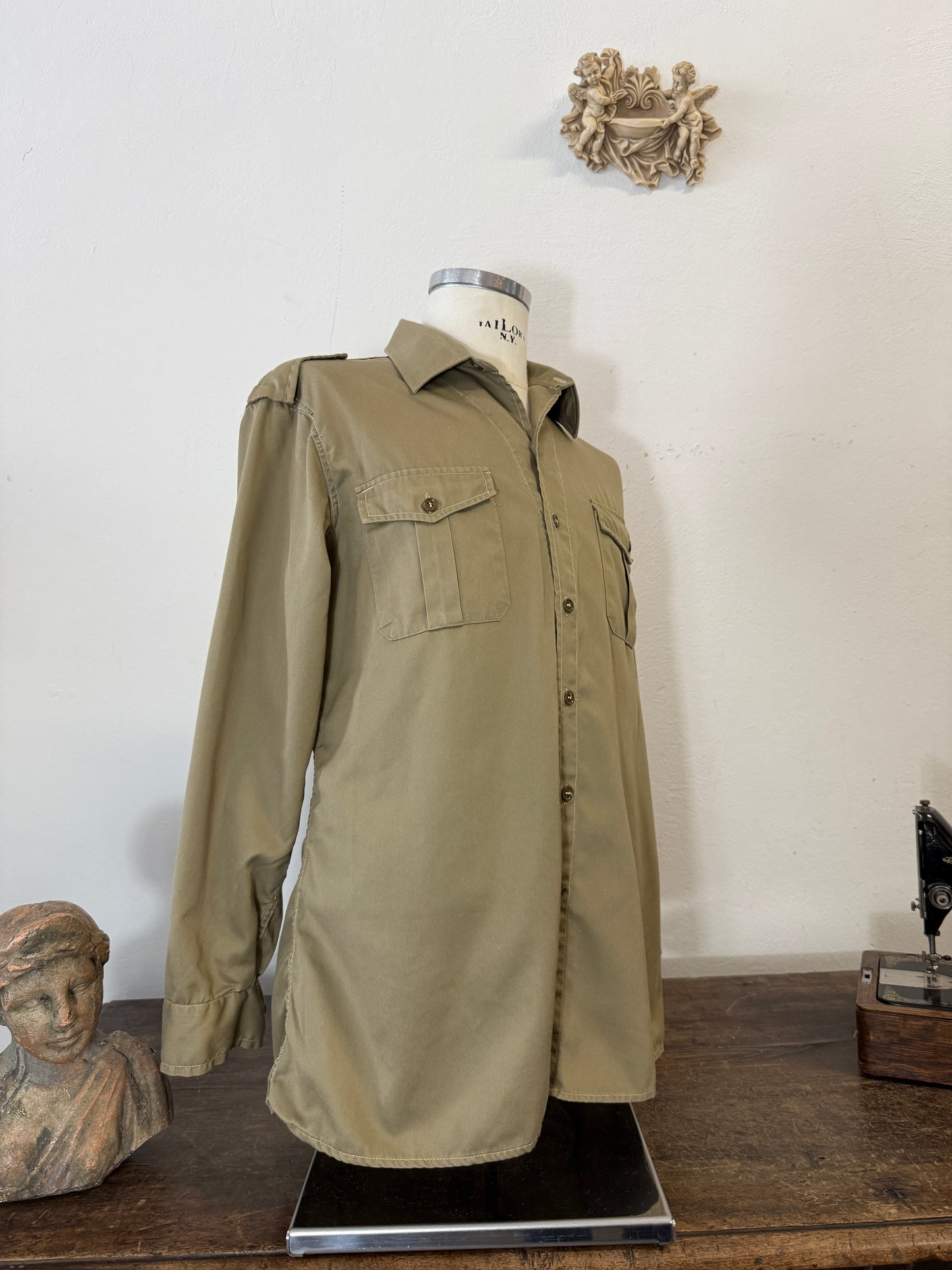 Vintage Italian Army Shirt “M”