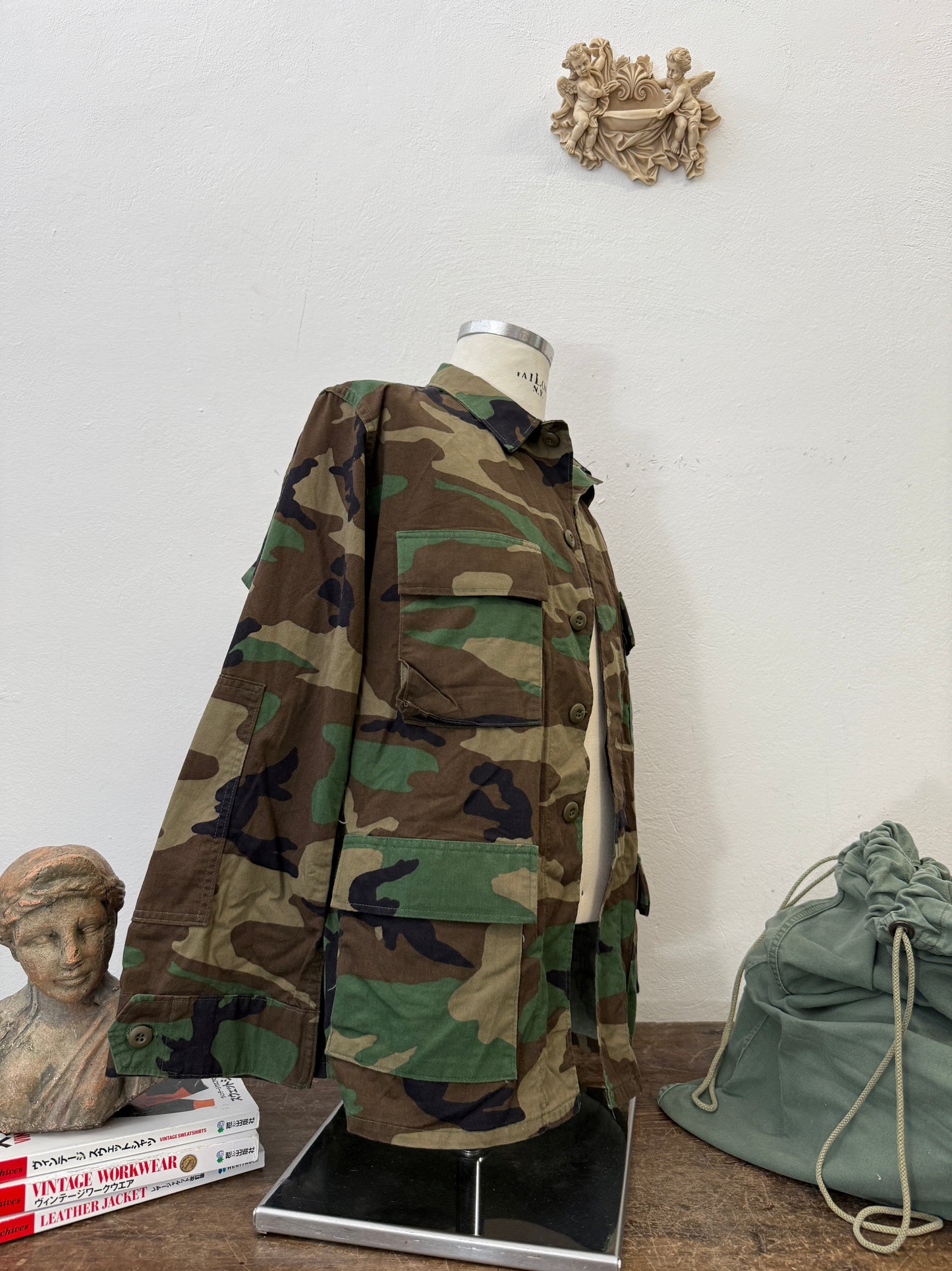 Vintage Woodland Jacket Us Army “M/L”