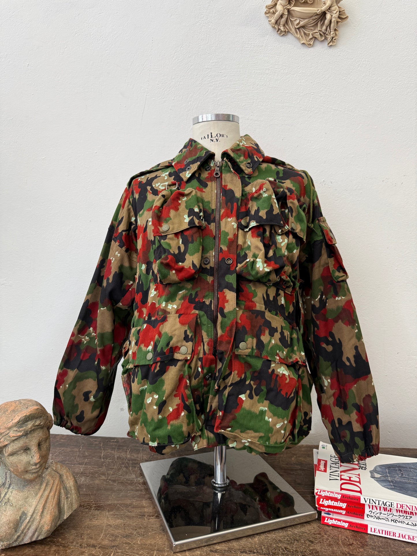 Vintage Swiss Army Camo Jacket M70 “M/L”