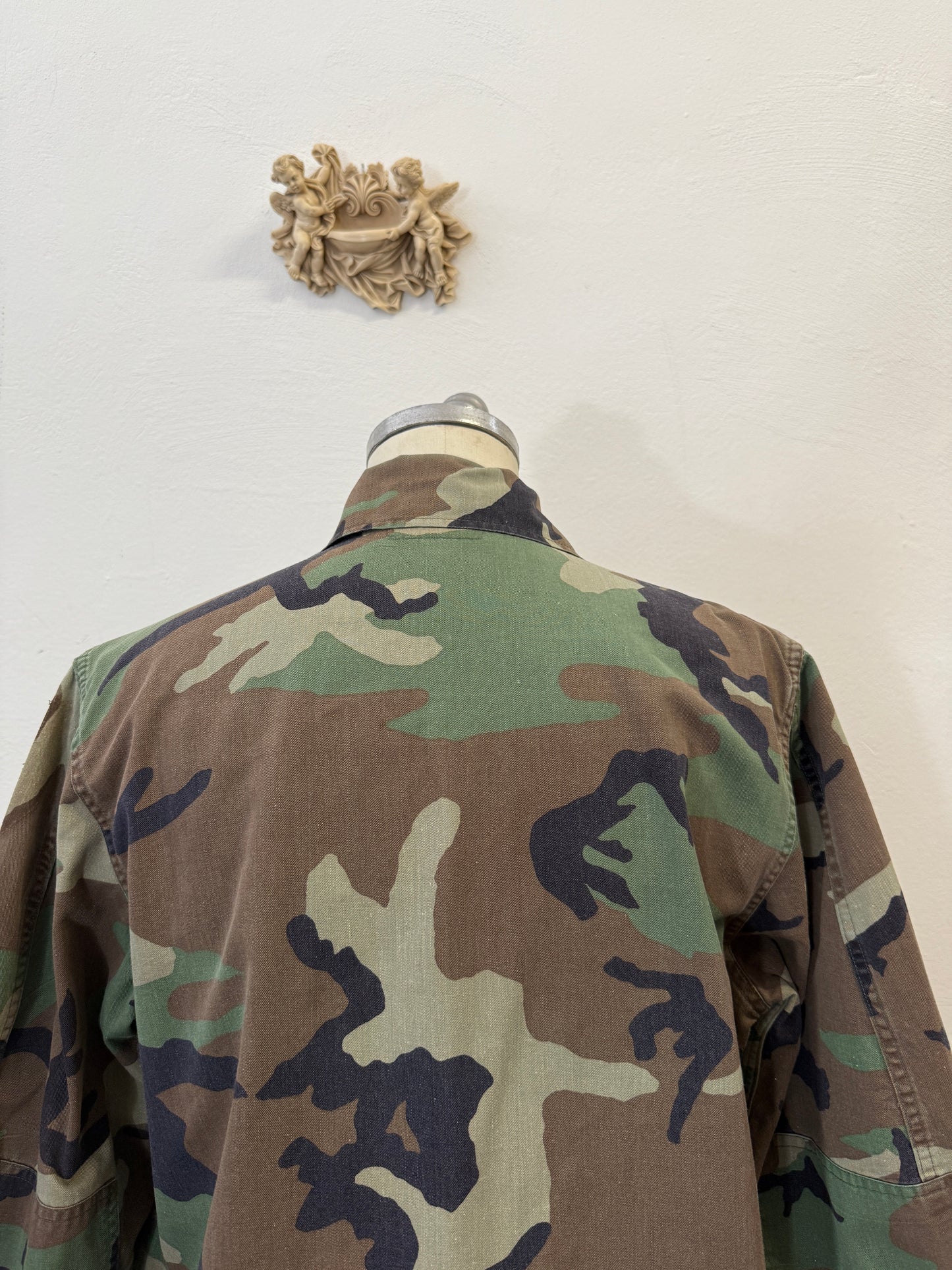 Vintage Woodland Jacket Us Army “L”