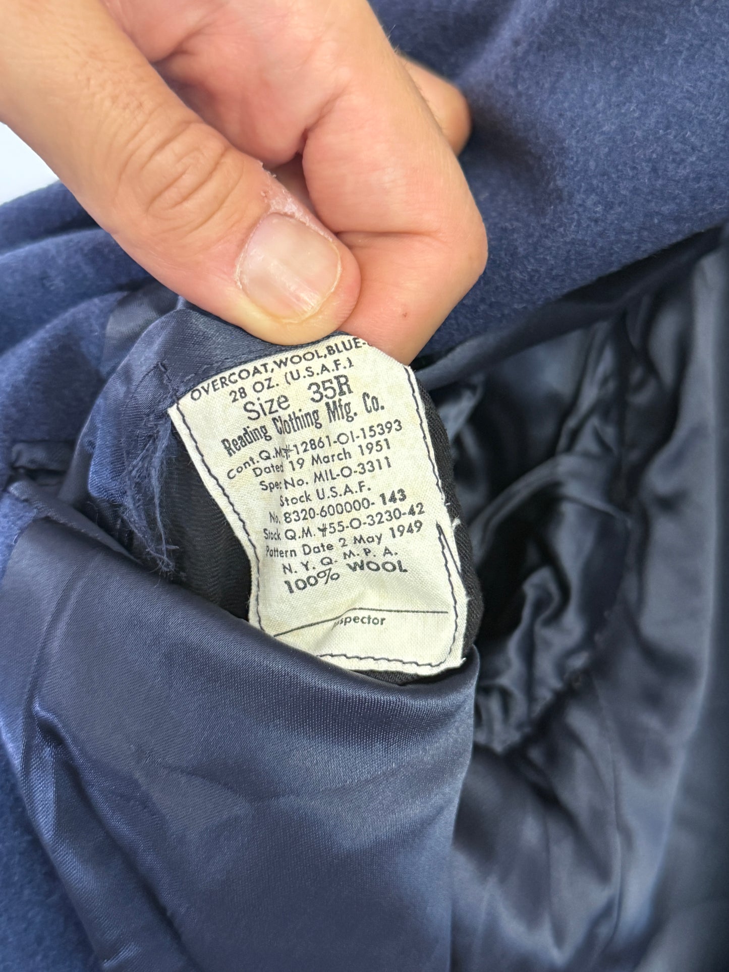 Vintage 50’s Us Air Force Coat “M/L”