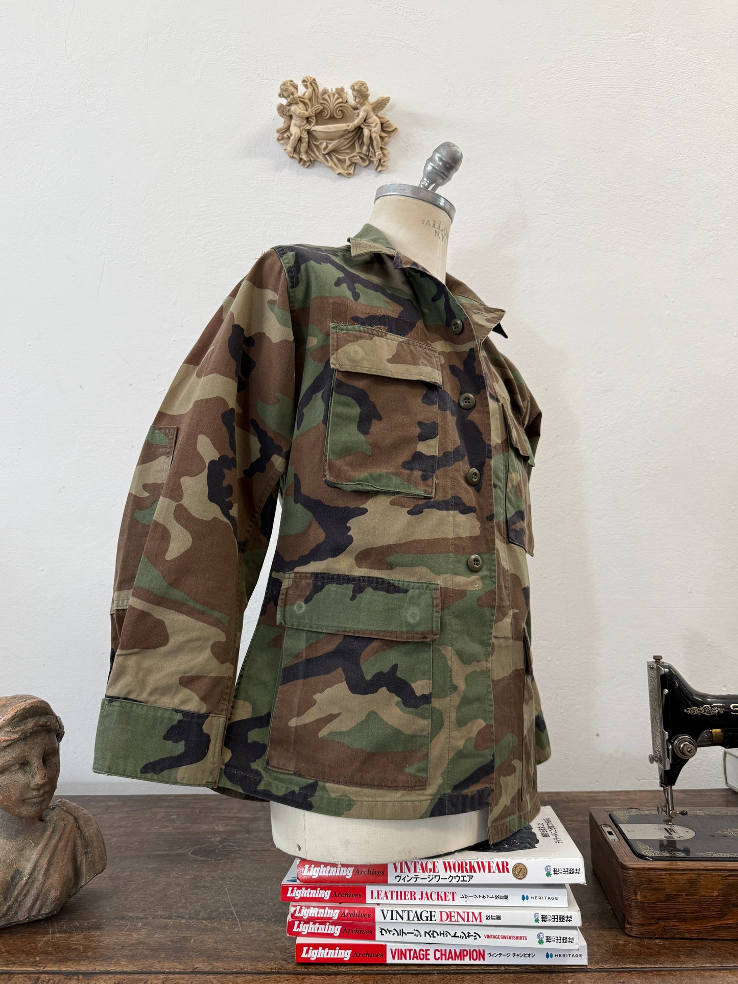 Vintage Woodland Jacket Us Army “S/M”