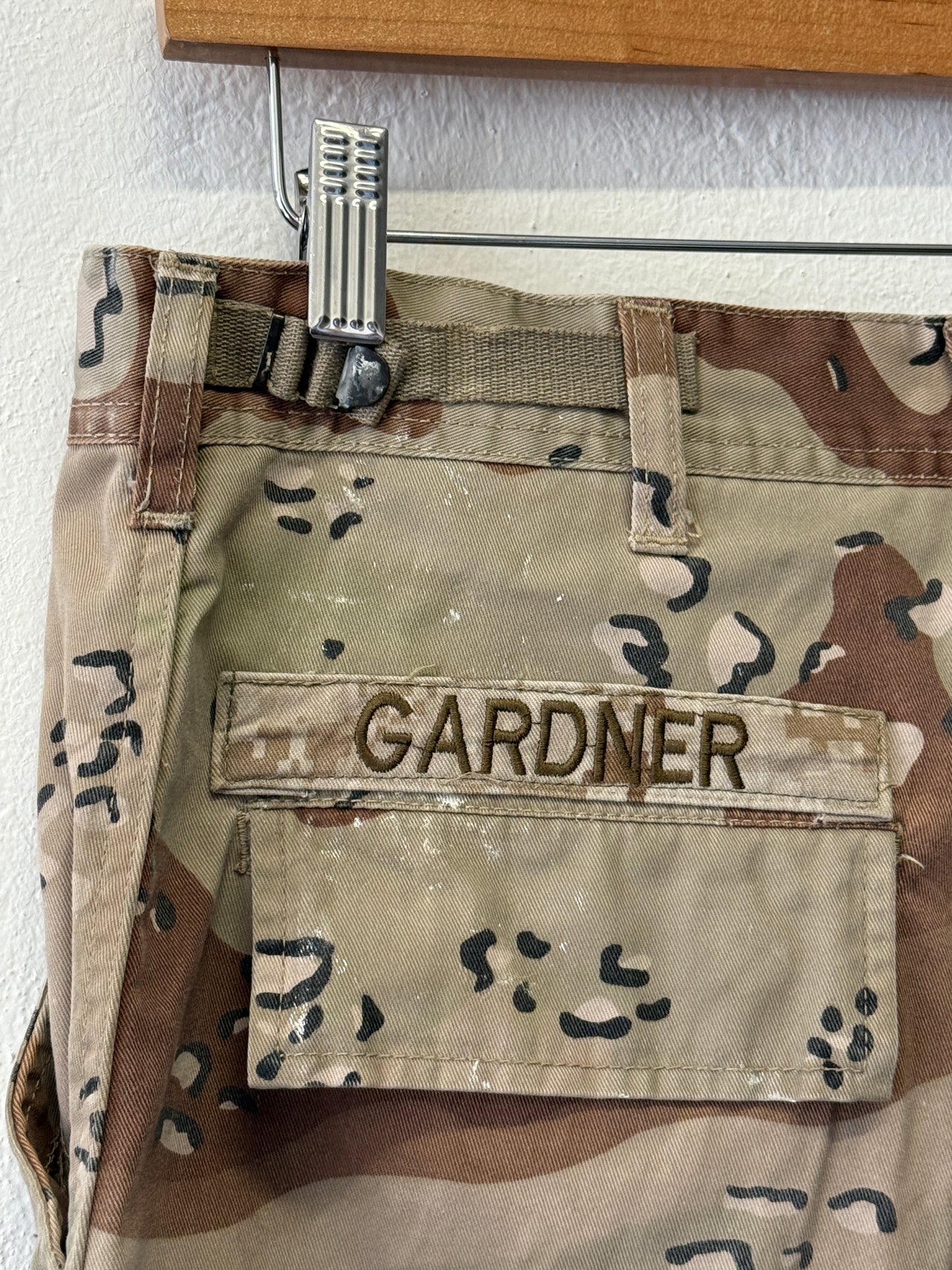 Vintage BDU Cargo Pants Made in Usa Desert Chocolate “W33”