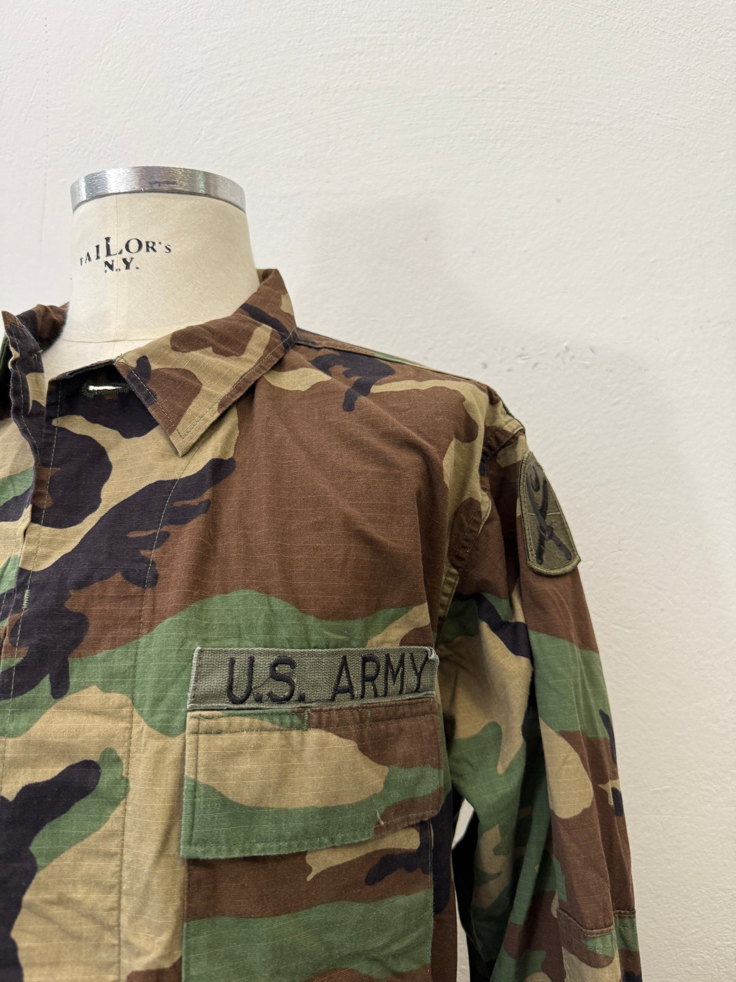Vintage Woodland Jacket Us Army “XL”