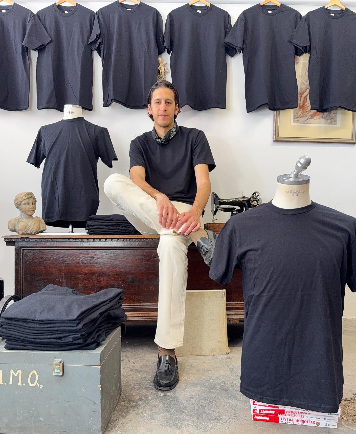 Pack of Three Black T-Shirts