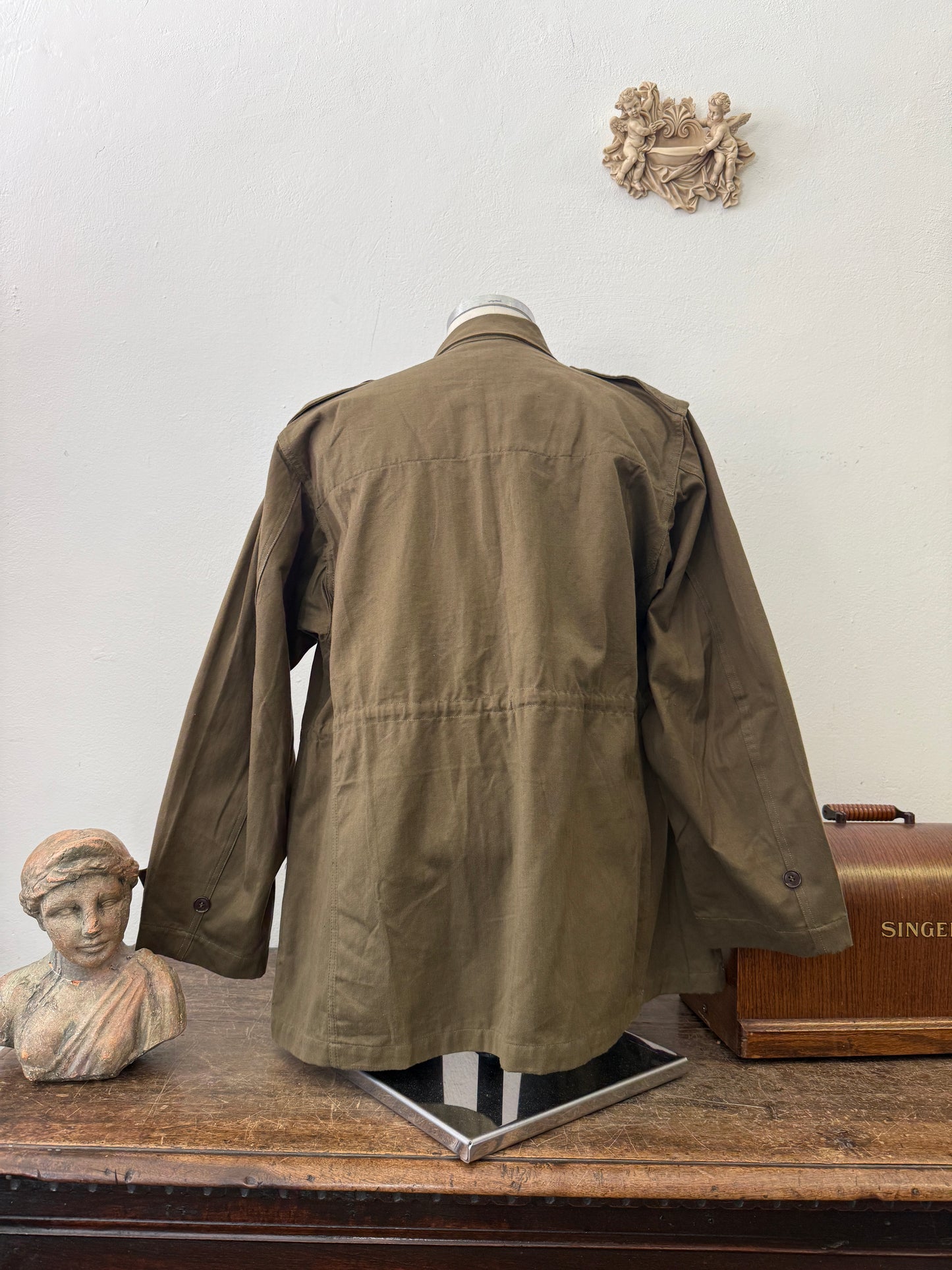 Vintage 50’s French Army Jacket M47 “L”