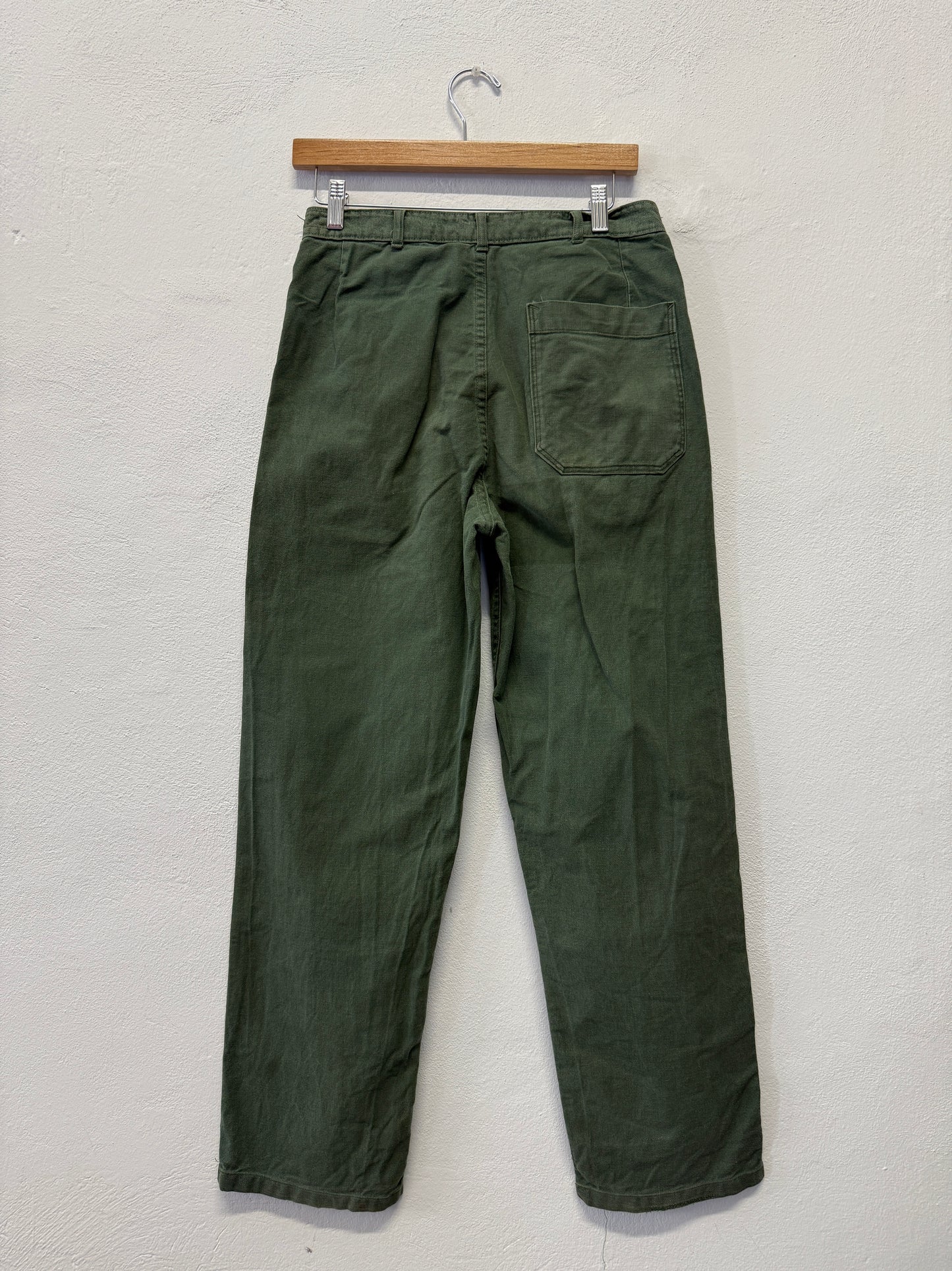 Vintage Swedish Army Fatigue Pants “W28”