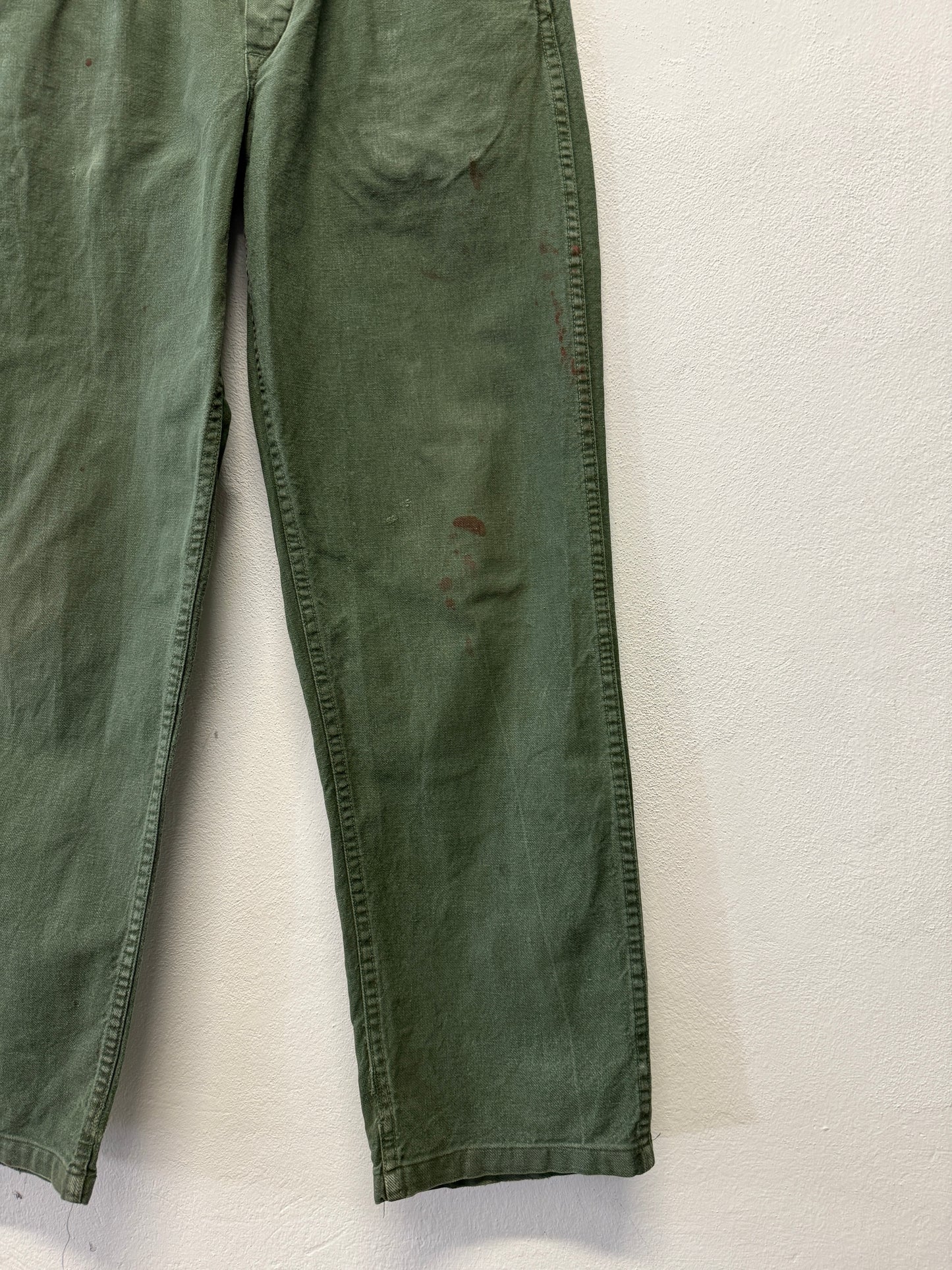 Vintage Swedish Army Fatigue Pants “W28”