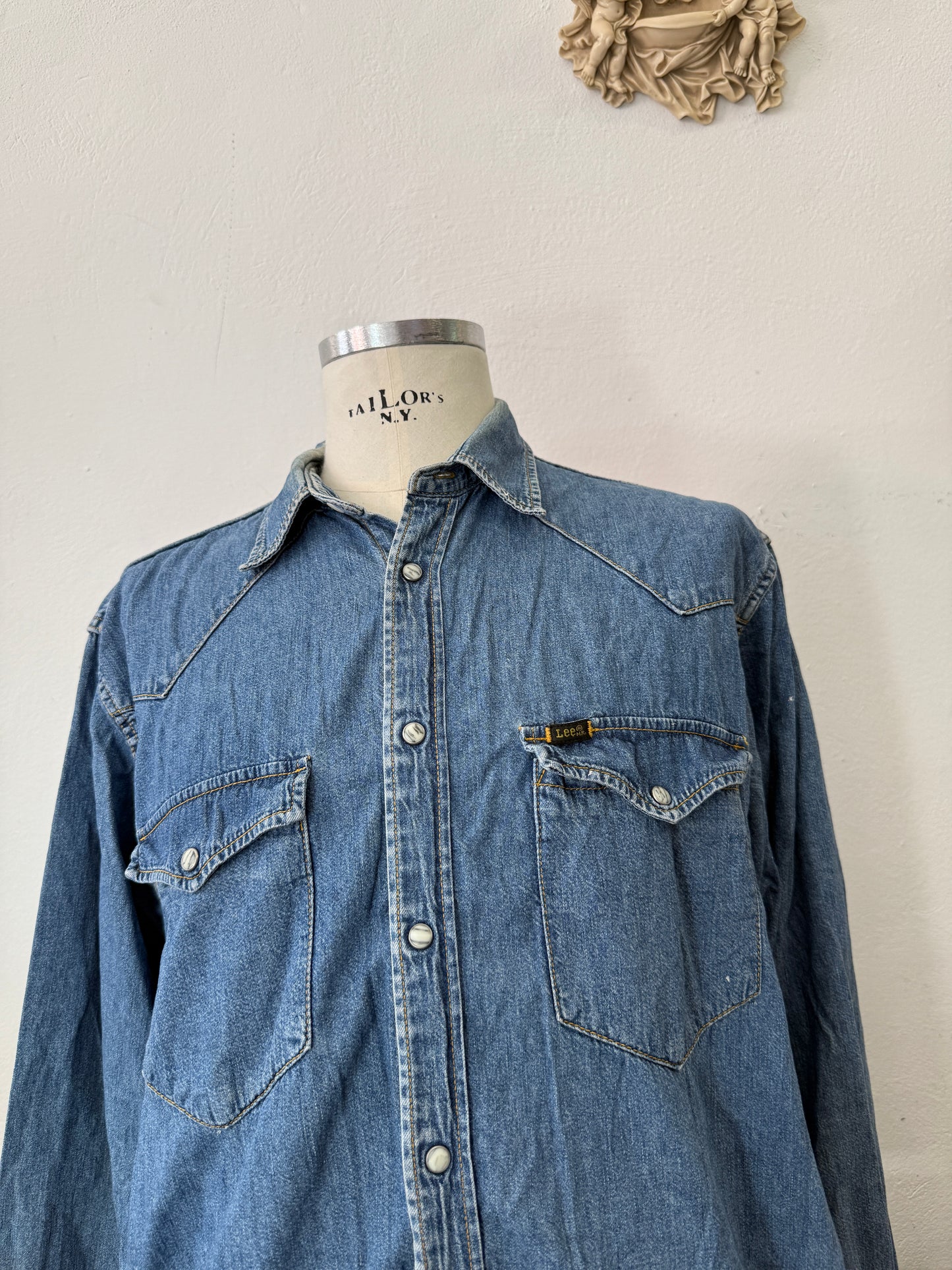 Vintage Lee Denim Shirt “L”