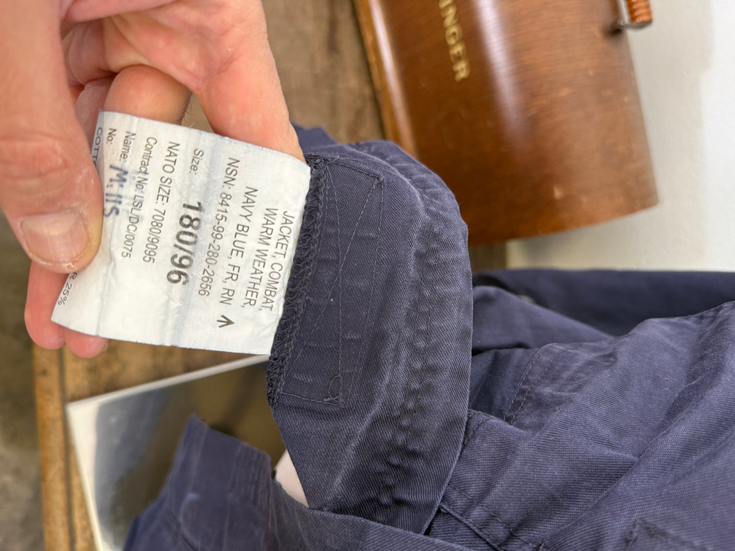 Vintage British Royal Navy Jacket “L”