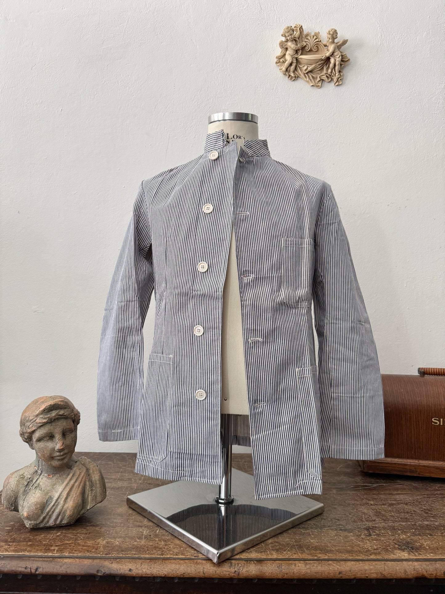 Vintage Italian Army Chef Jacket “S”